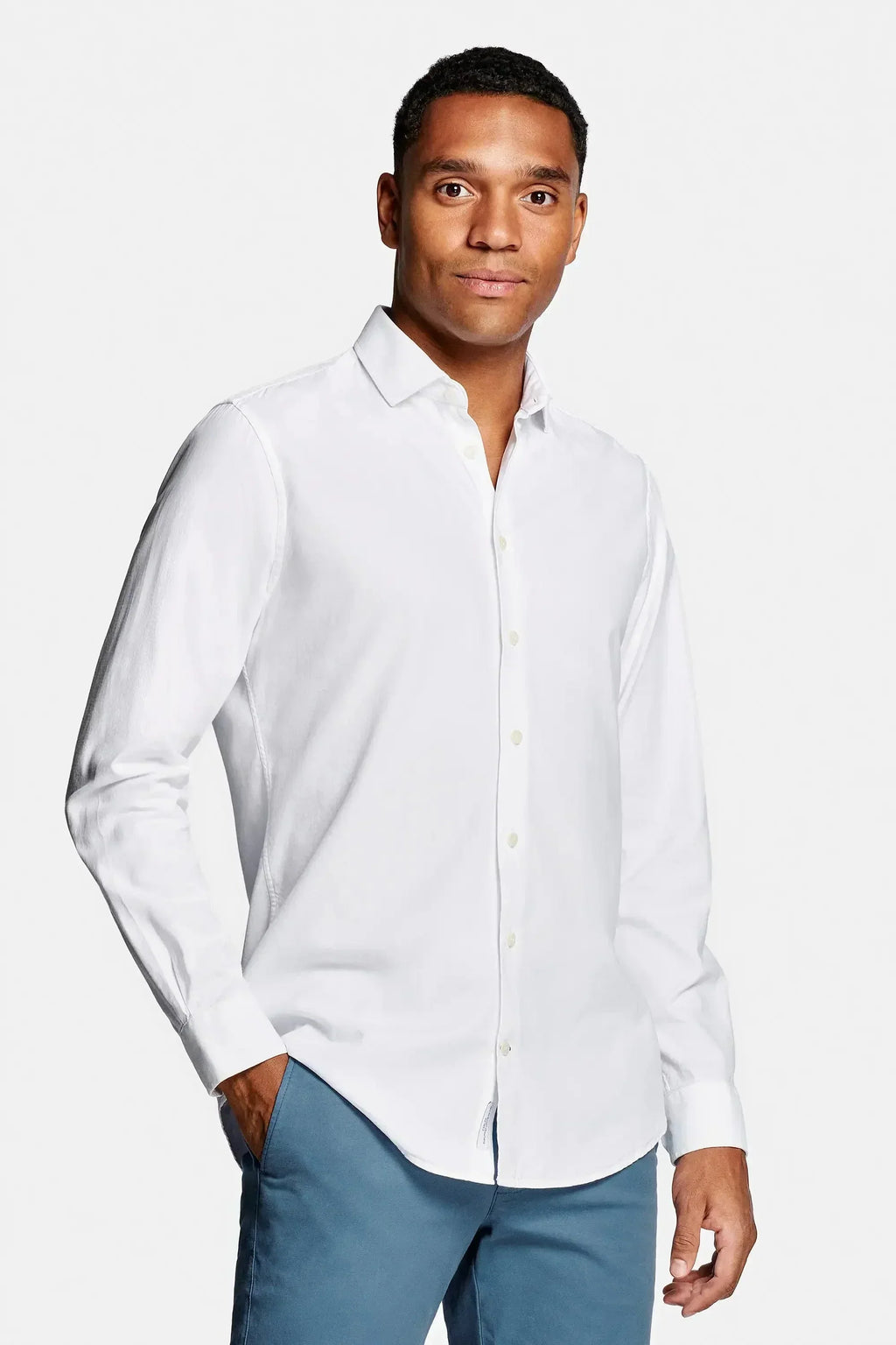 Marchmel | Uomo Camicia in Cotone Firenze Bianca