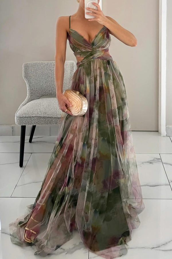 Marchmel | Abito lungo floreale elegante senza sforzo