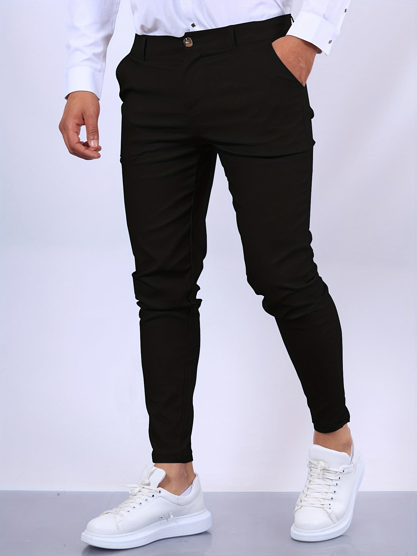 Marchmel | Uomo Pantalone Invernale Taglio Skinny Stretch Premium