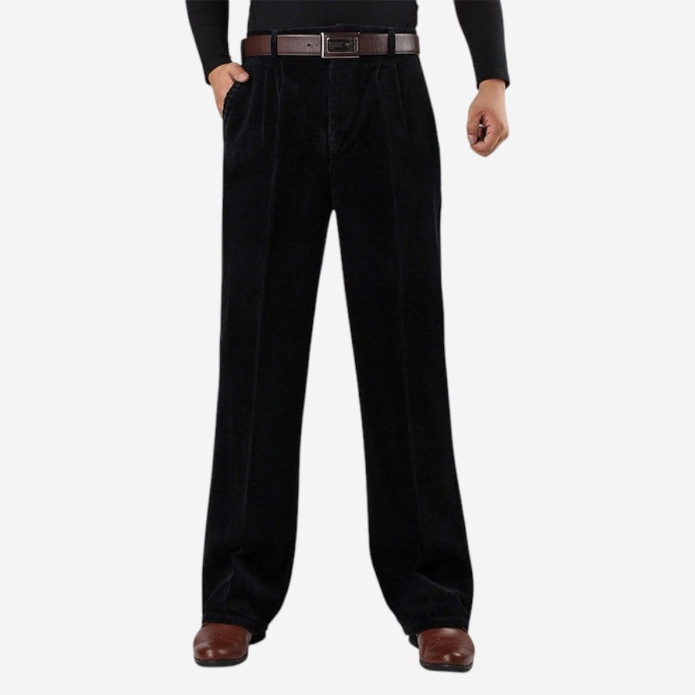 Marchmel | Homme Pantalon Large Velours Côtelé