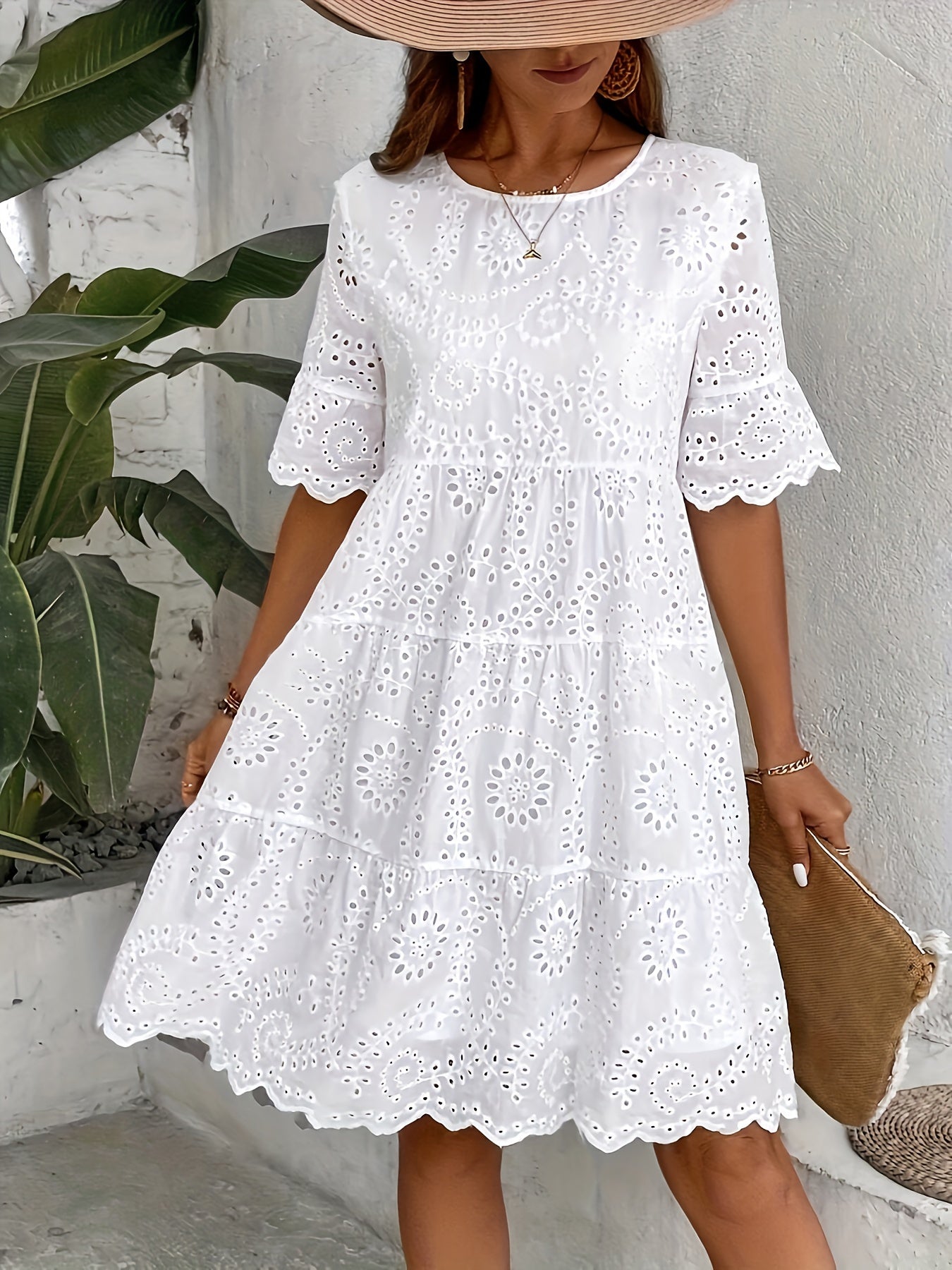 Marchmel | Femme Robe Breezy avec Œillets