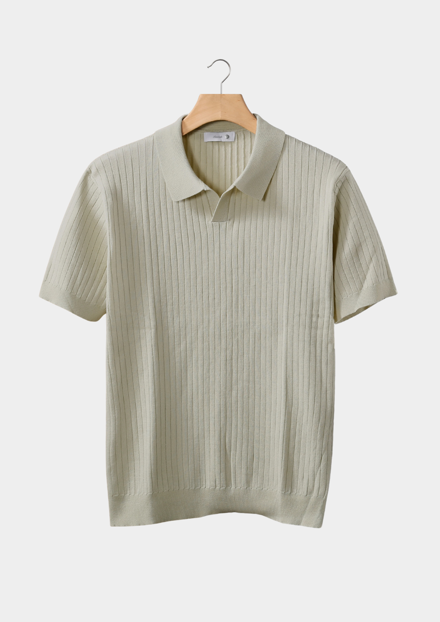Marchmel | POLO KHAKI CÔTELÉ SANS BOUTONS