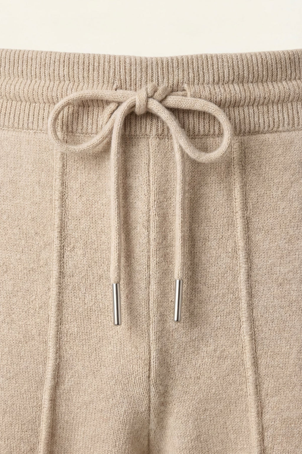 Pantalons en Cachemire Sartore Beige