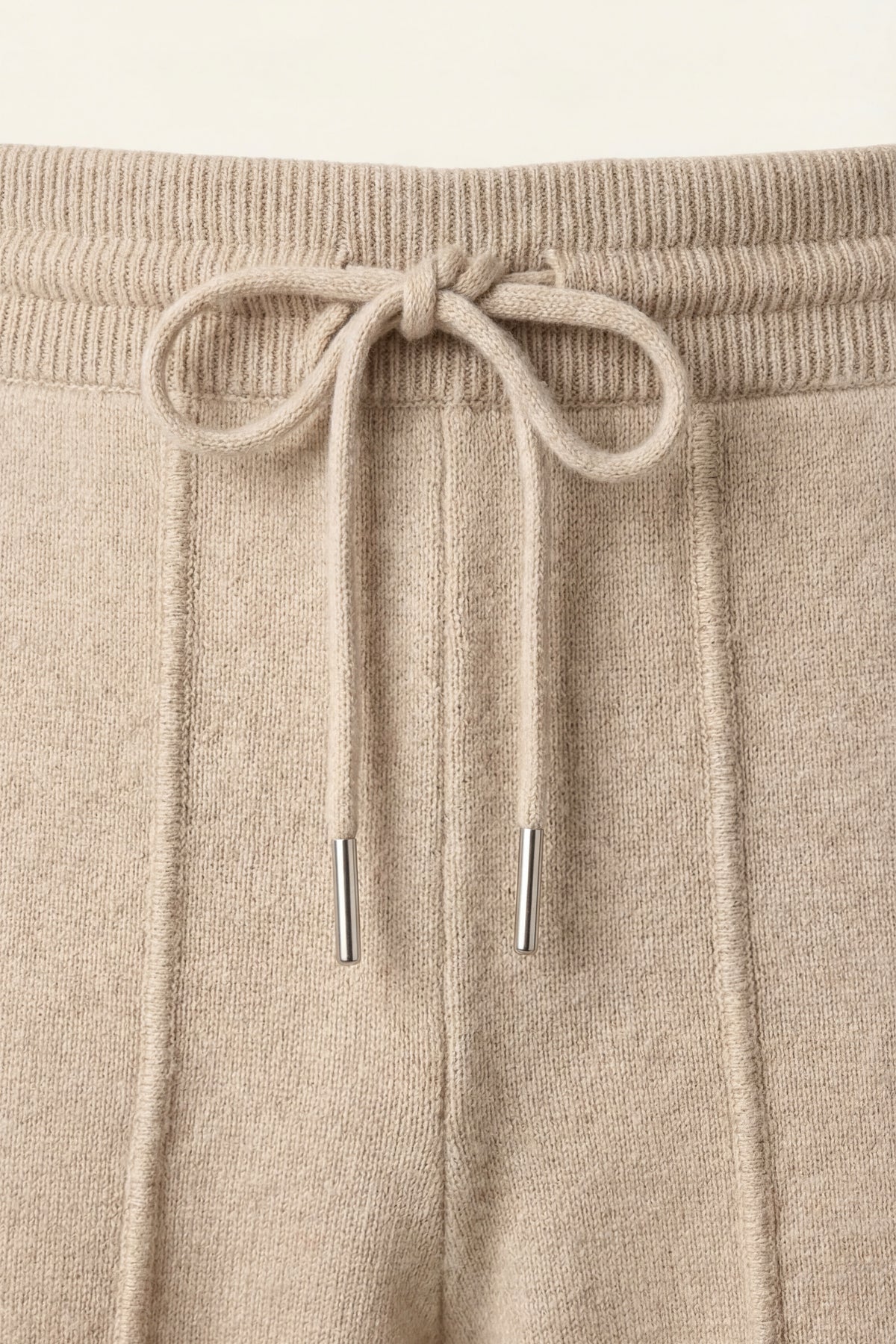 Pantalons en Cachemire Sartore Beige