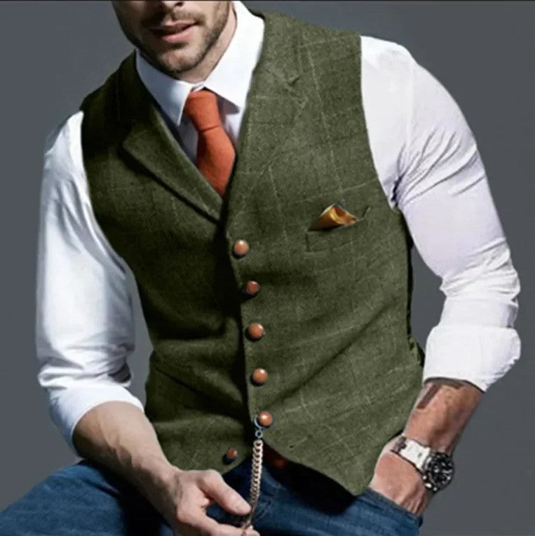 Marchmel | Homme Gilet de Costume Élégant