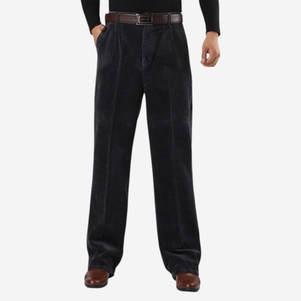 Marchmel | Homme Pantalon Large Velours Côtelé