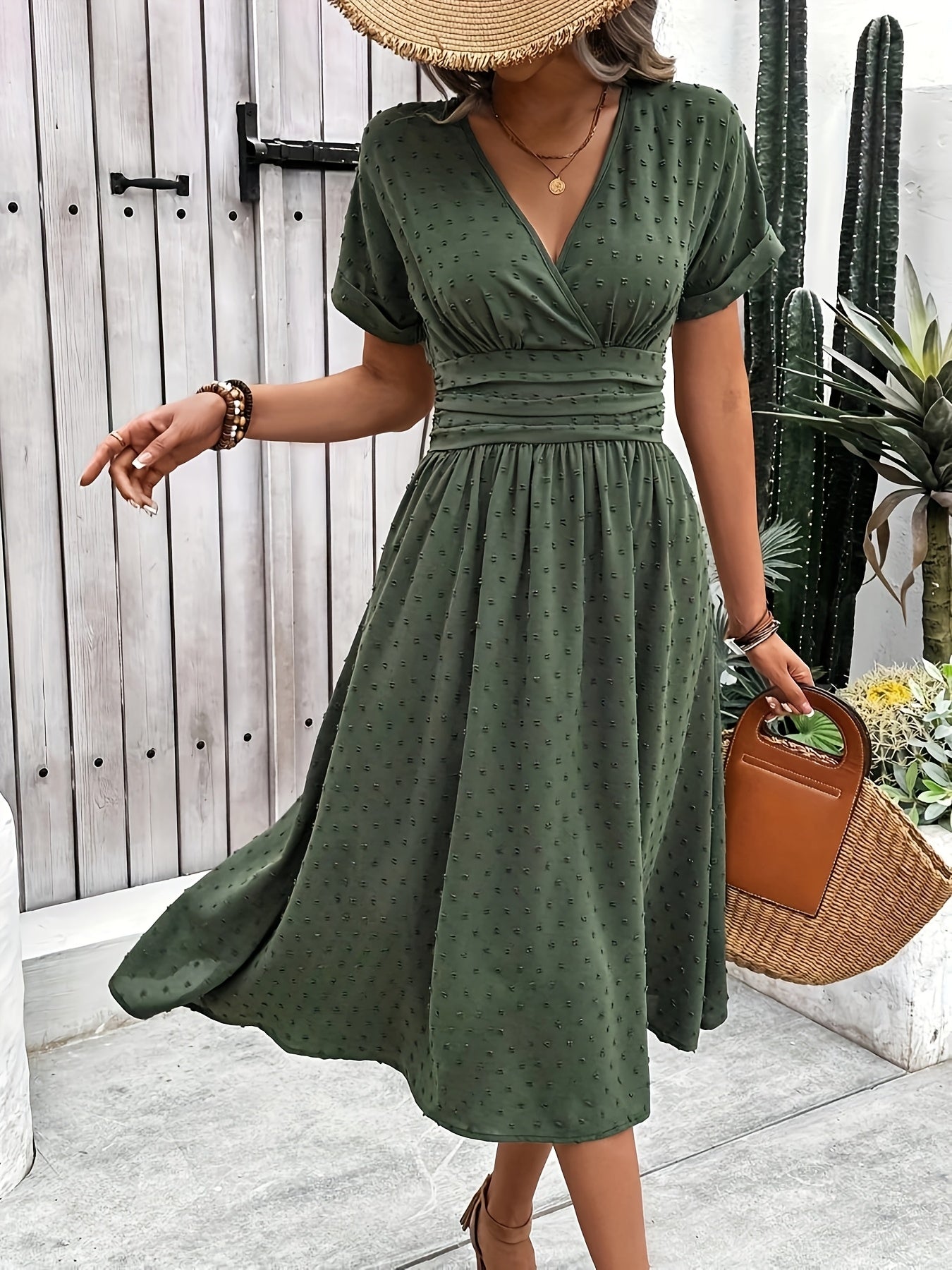 Marchmel | Femme Robe midi évasée douce