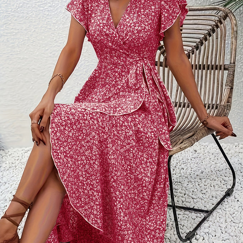 Marchmel | Femme Robe Longue Florale et Aérée