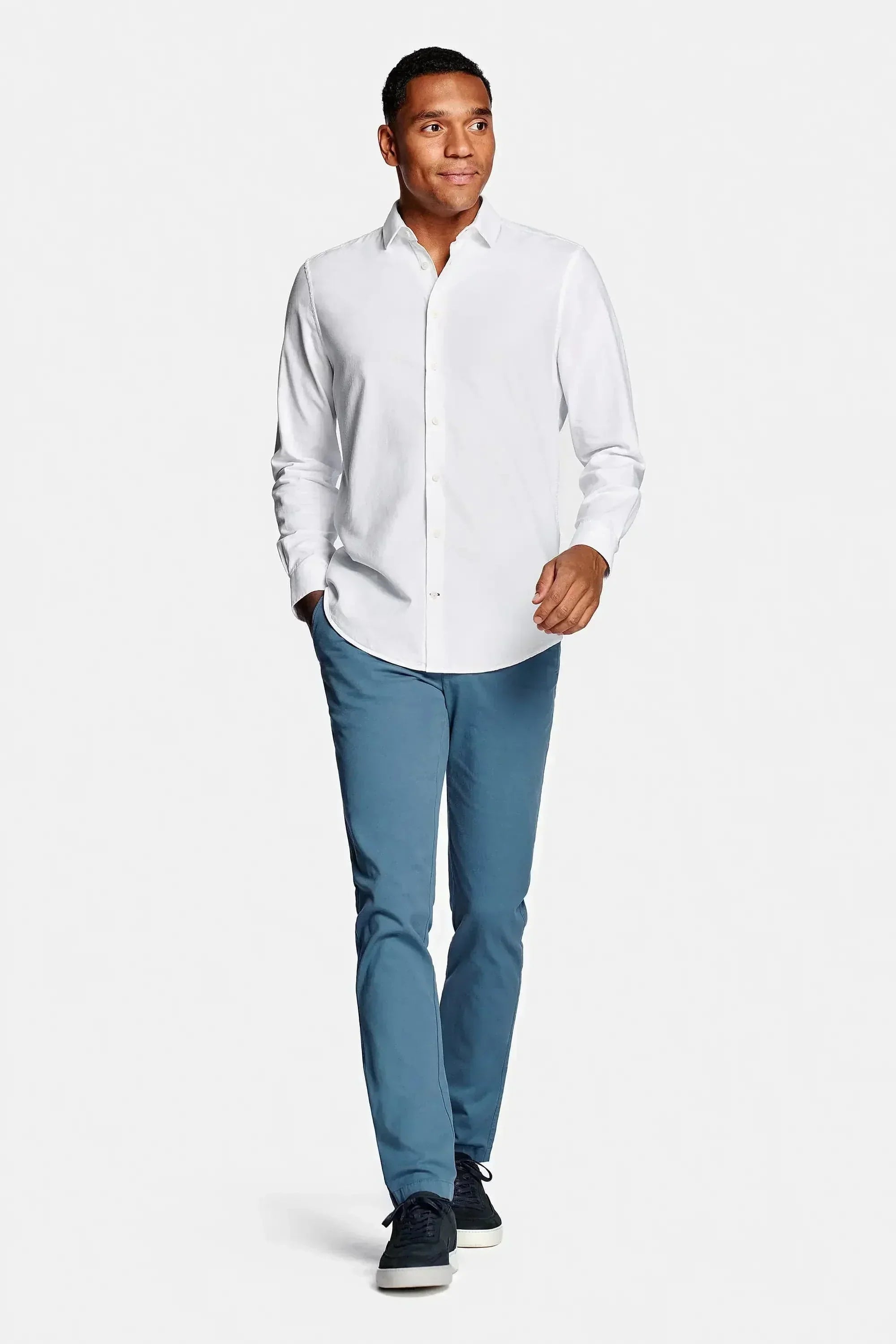 Marchmel | Uomo Camicia in Cotone Firenze Bianca