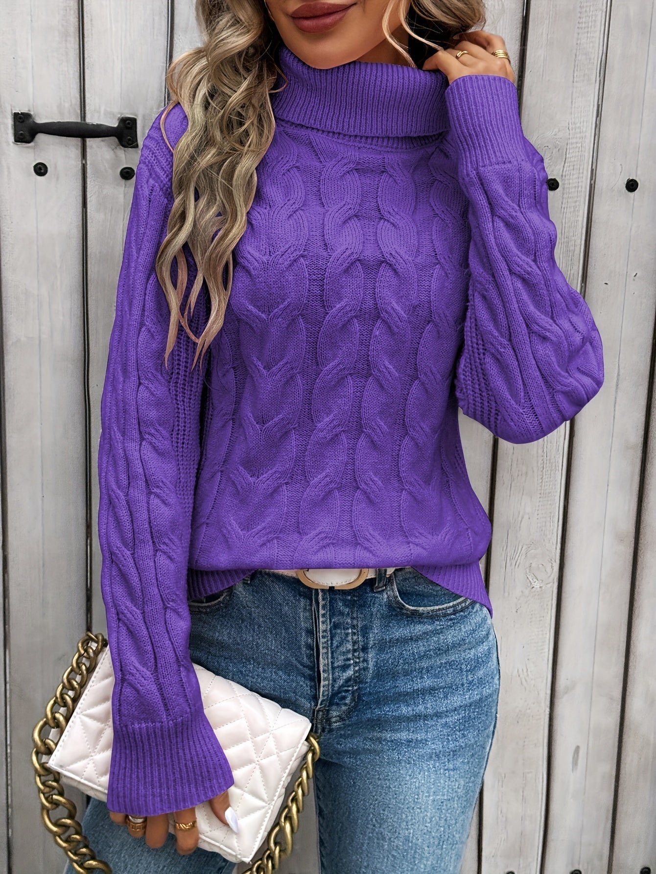 Marchmel | Femme Pull en Laine Classique Élégant Hiver