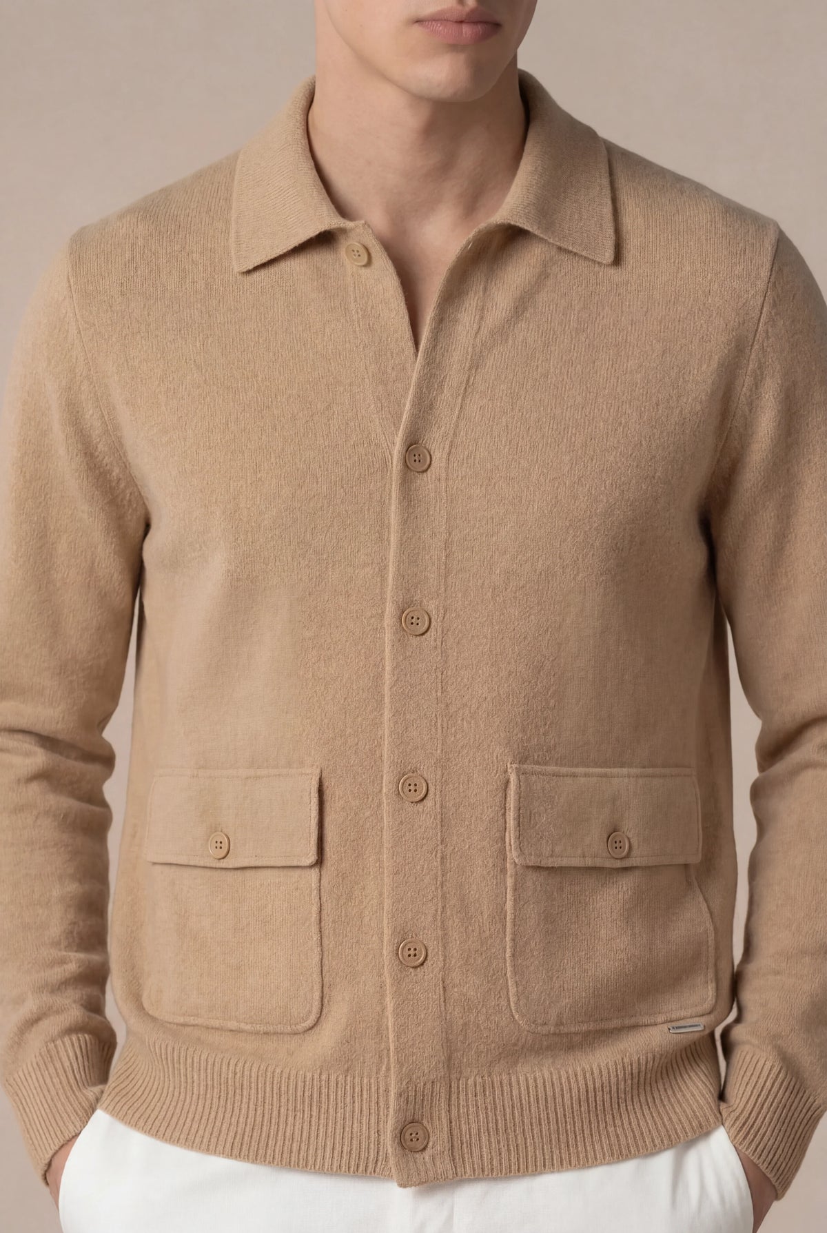 Cardigan Miliano Camel
