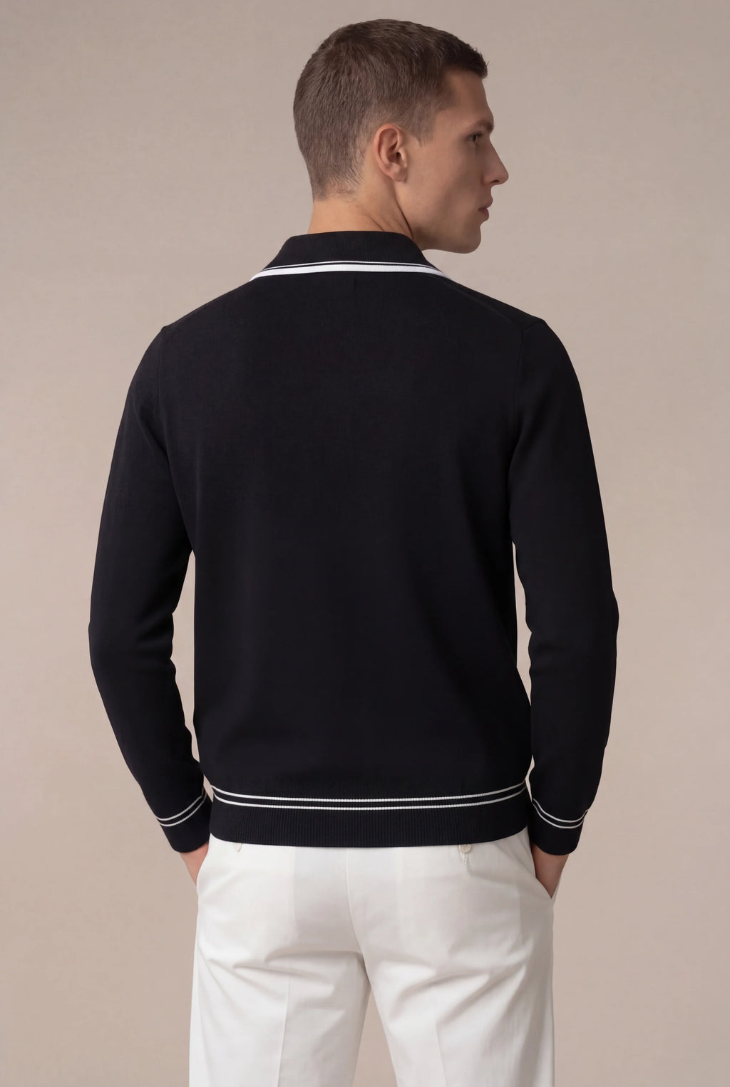 Carveli Classic City Zip Up Noir