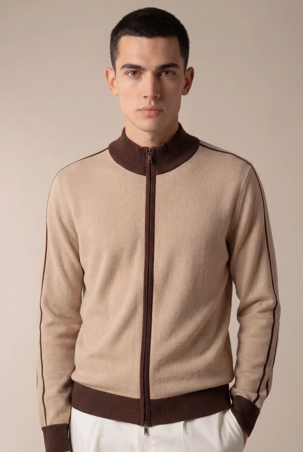 Santiono Cardigan Beige