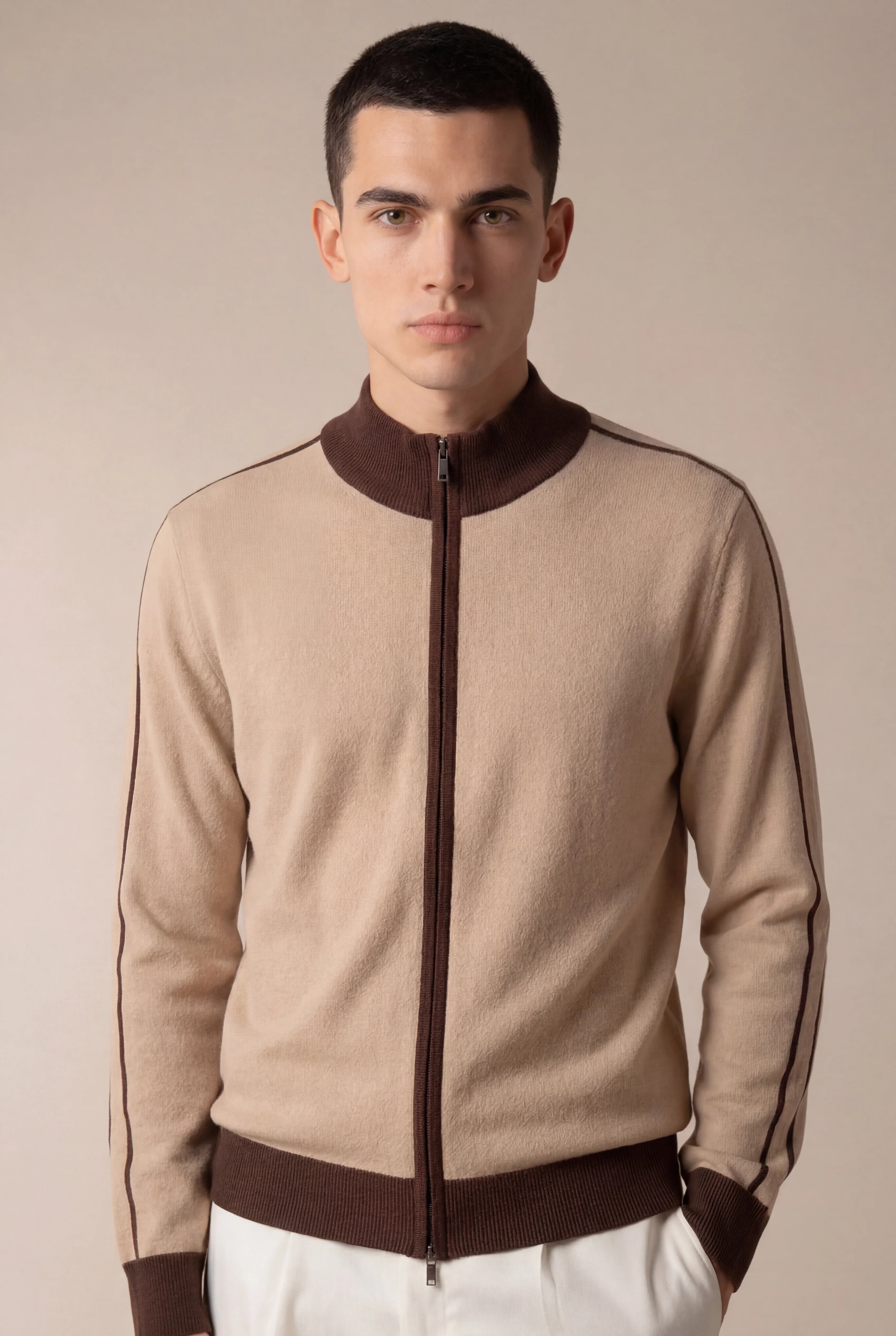 Santiono Cardigan Beige