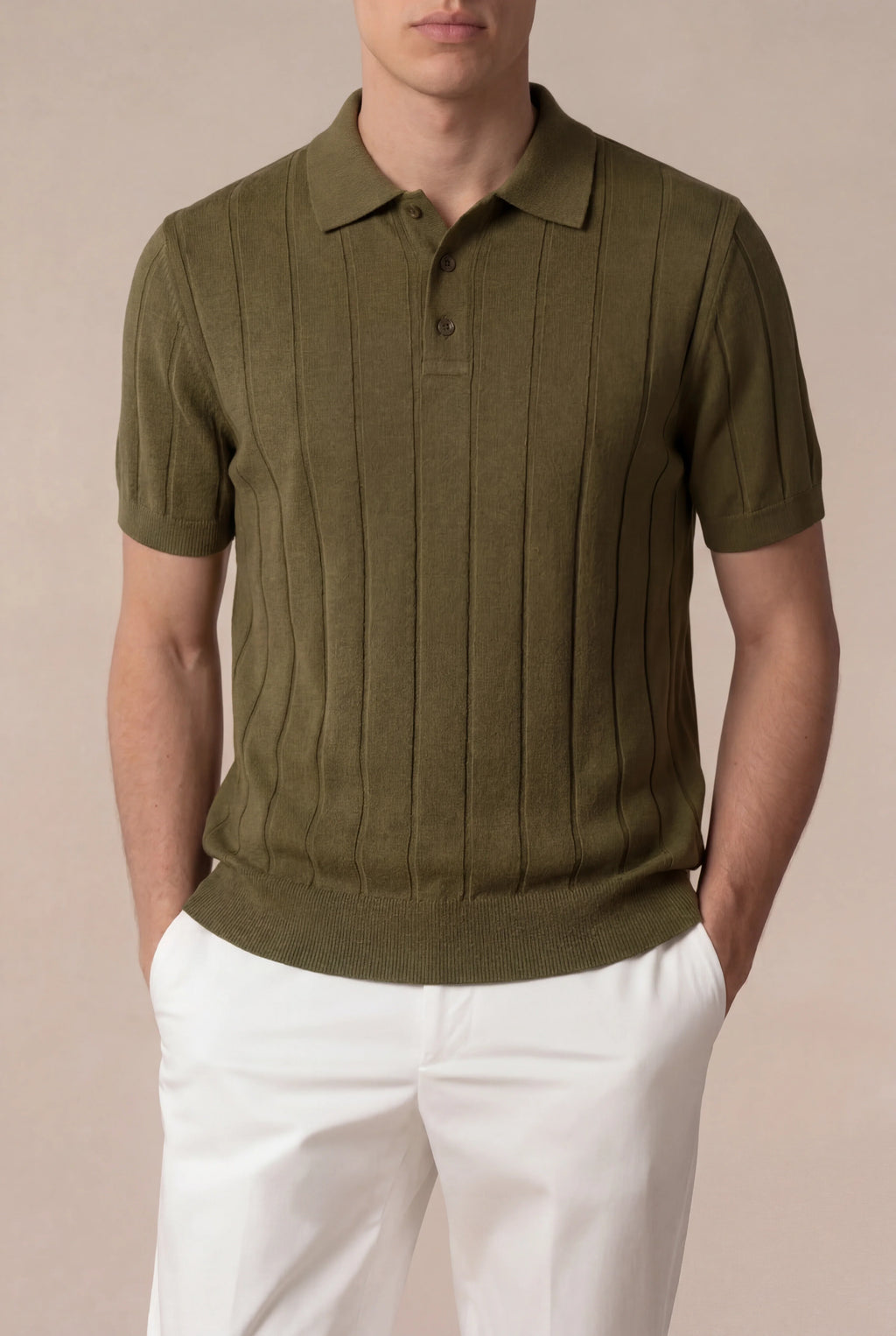 Marchmel | Polo Cassiano verde para hombre