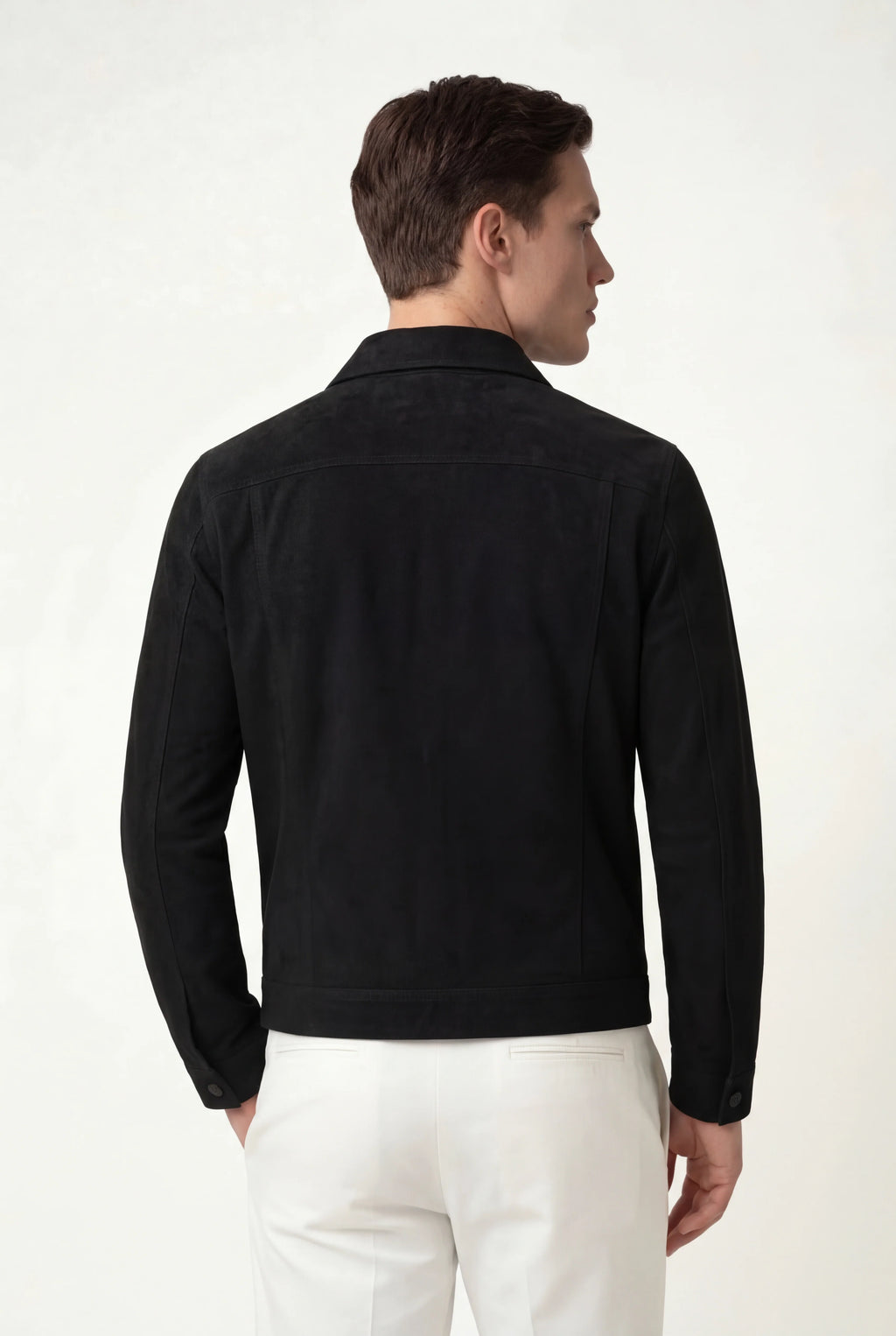 Veste en Suède Noir