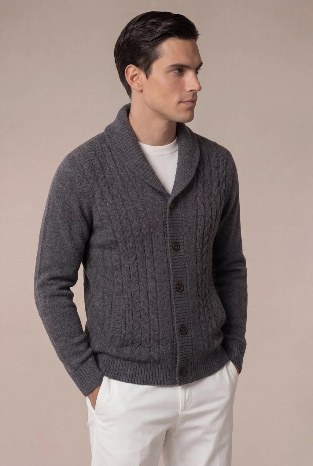 Cardigan Ombre Grey