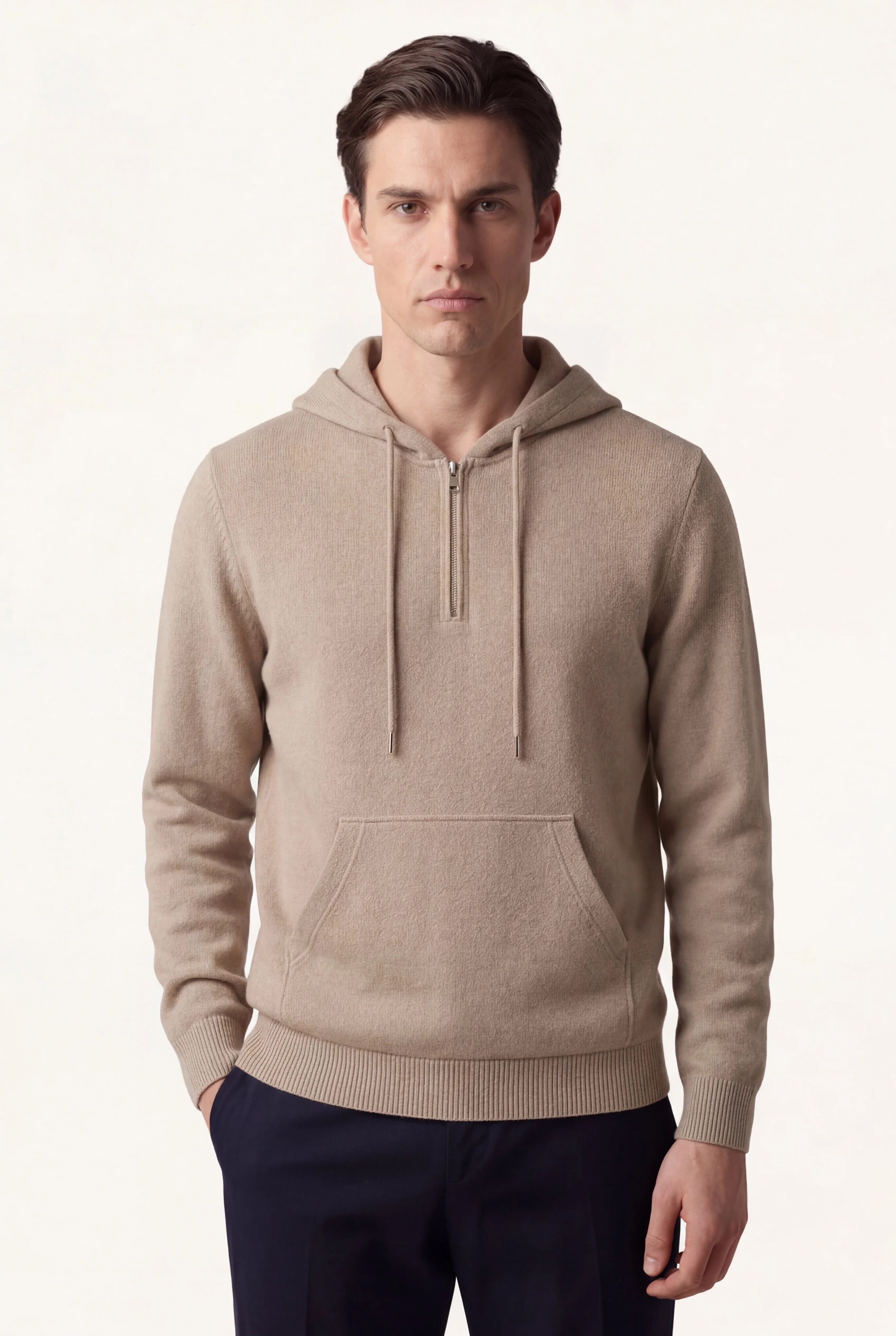 Hoodie Elio City Beige