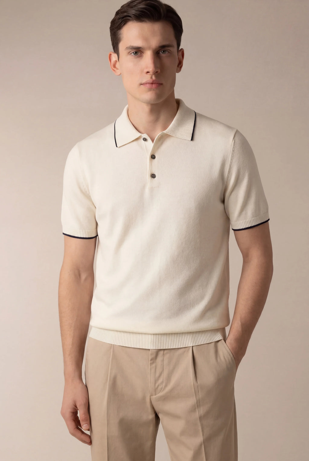 Marchmel | Uomo Polo Predatore Avorio