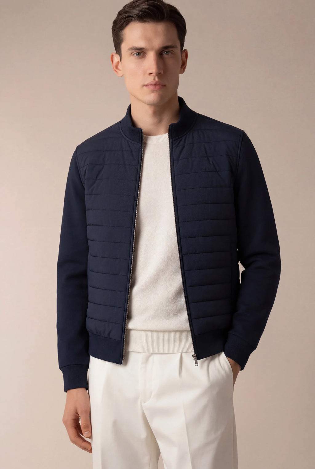 Veste Padded Urbaine Marine