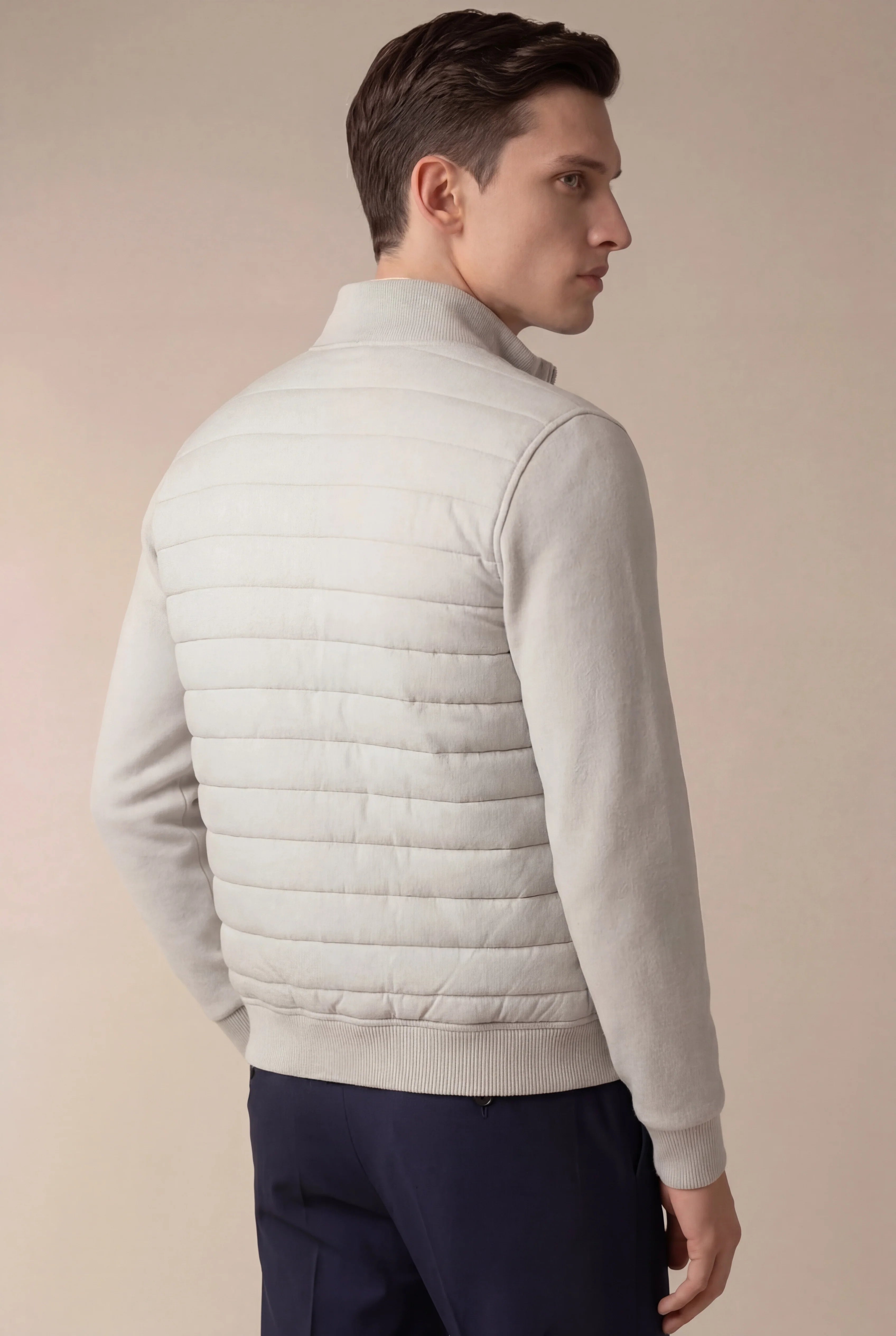 Veste Padded Urbaine Grise