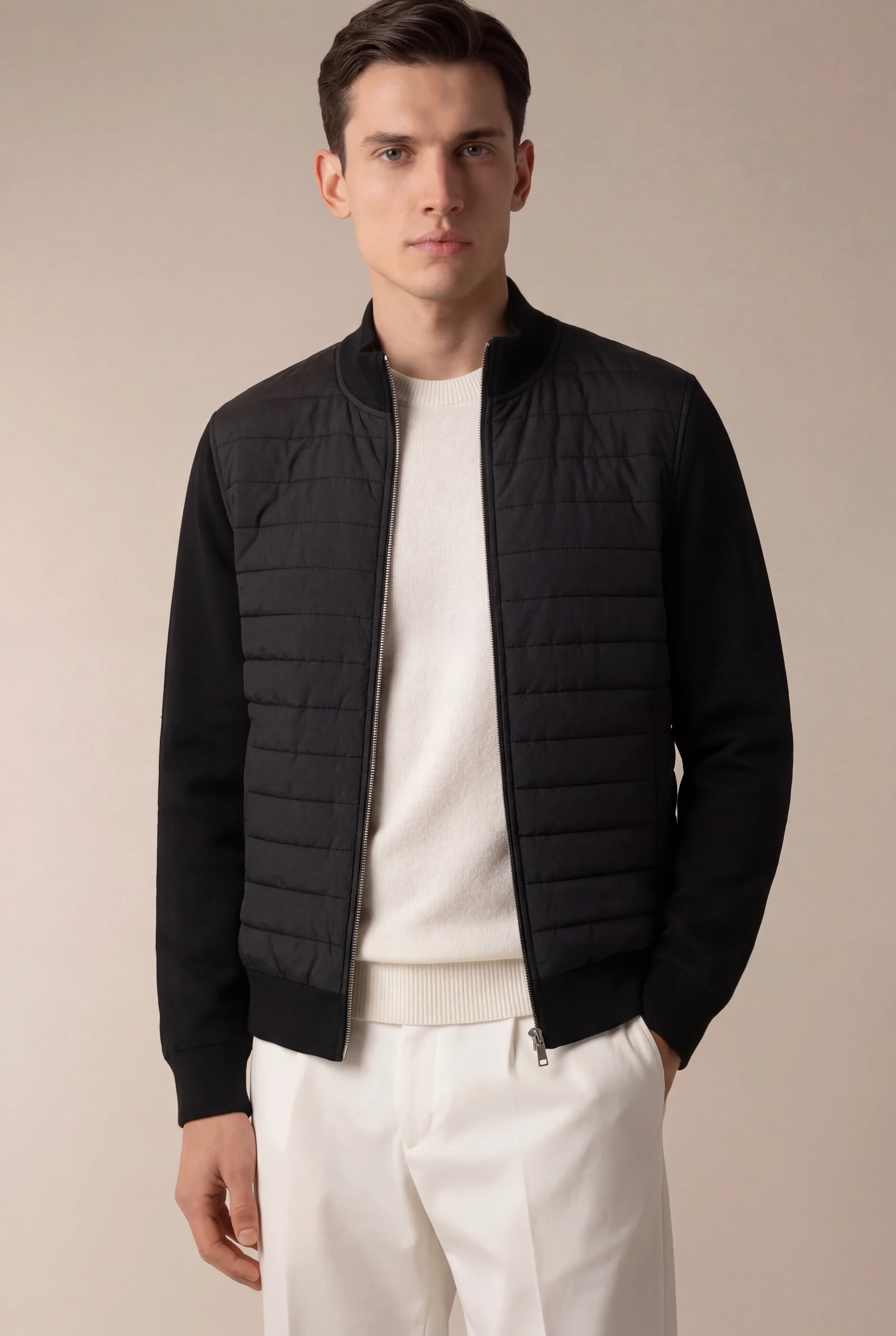 Veste Urbaine Rembourrée Noire