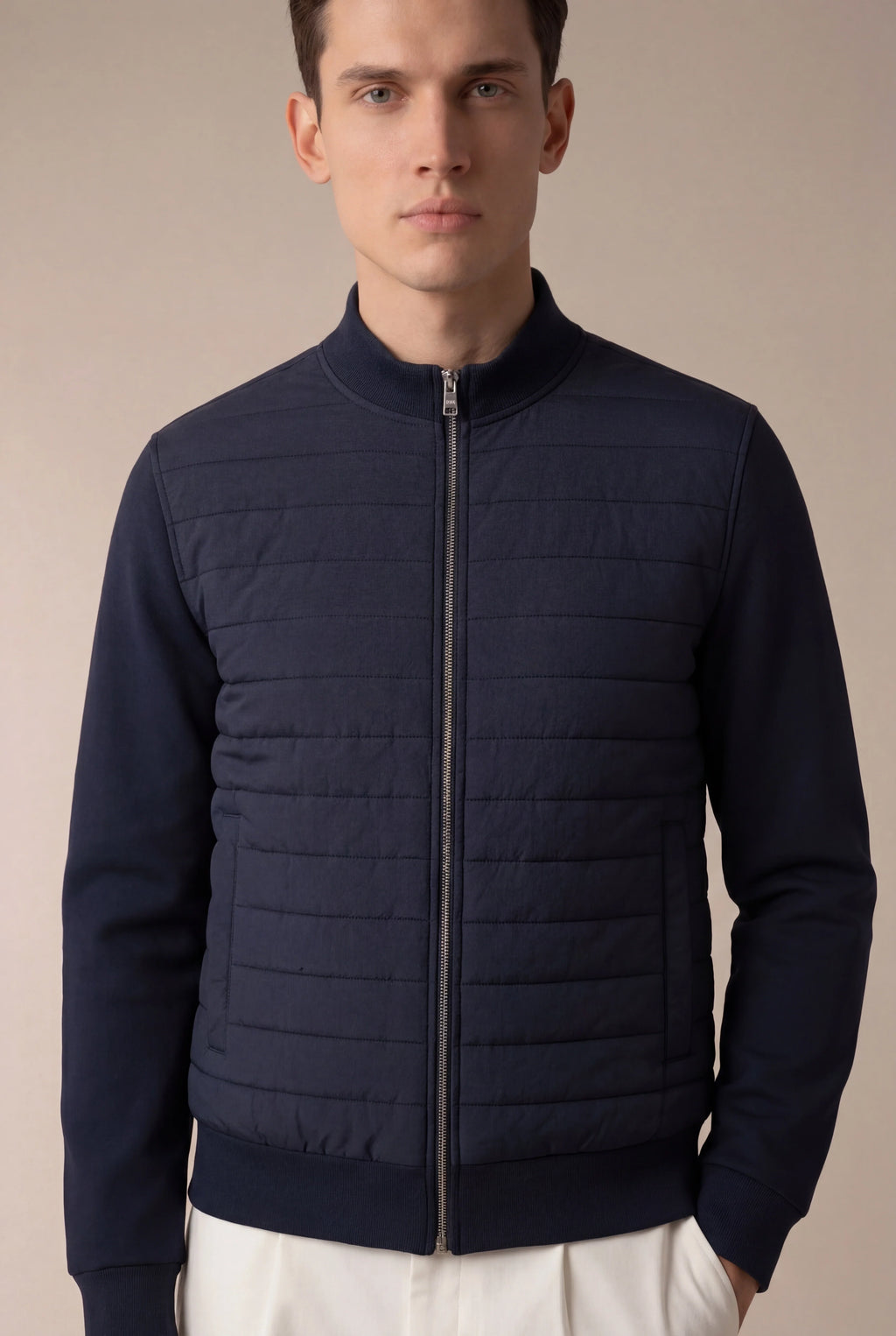 Veste Padded Urbaine Marine