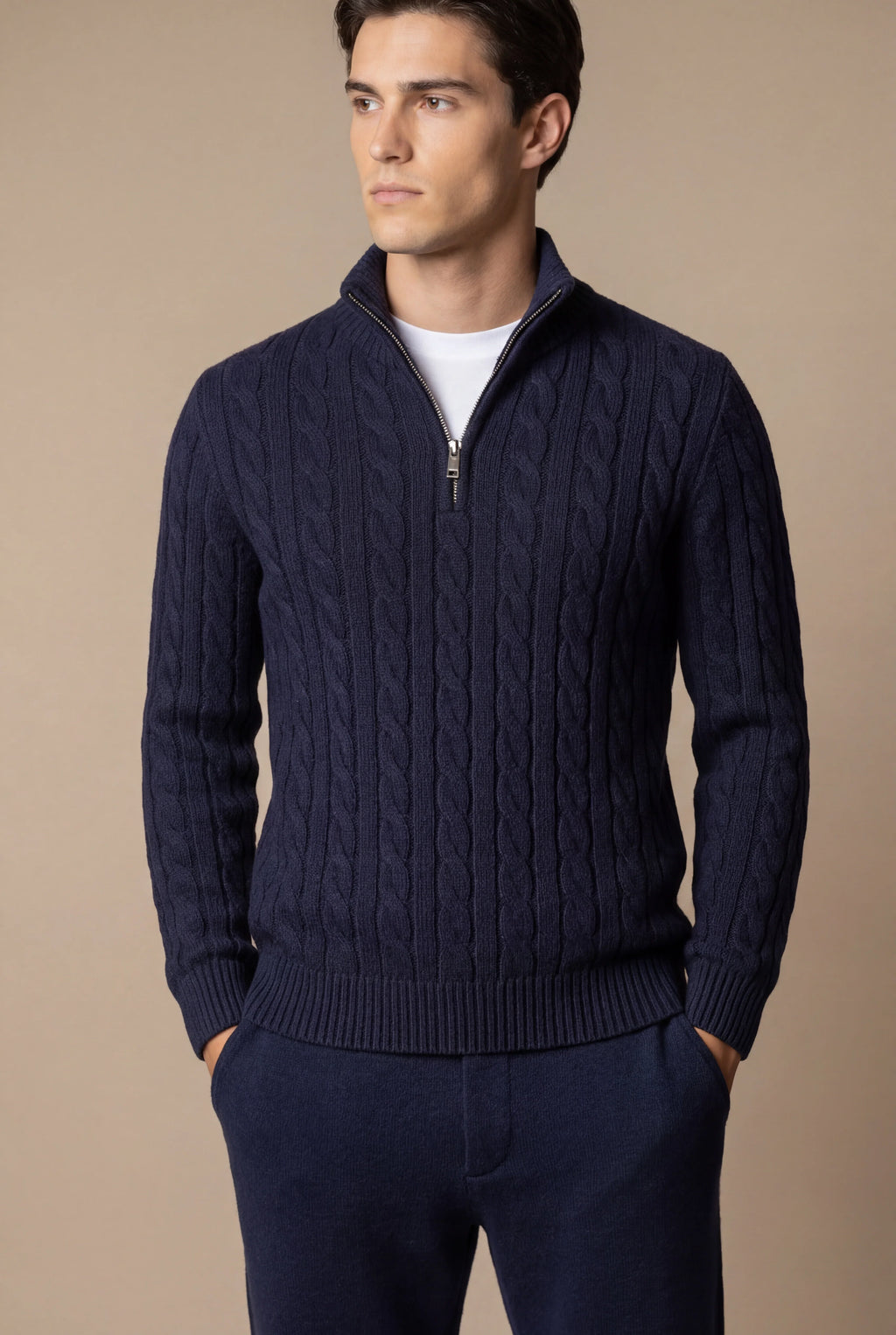 Sero Tricot Câble Marine
