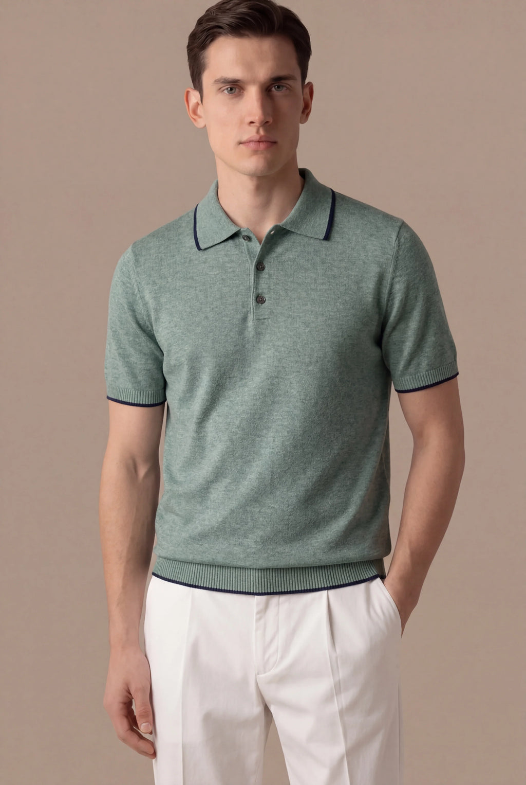 Marchmel | Uomo Polo Aqua Predatore