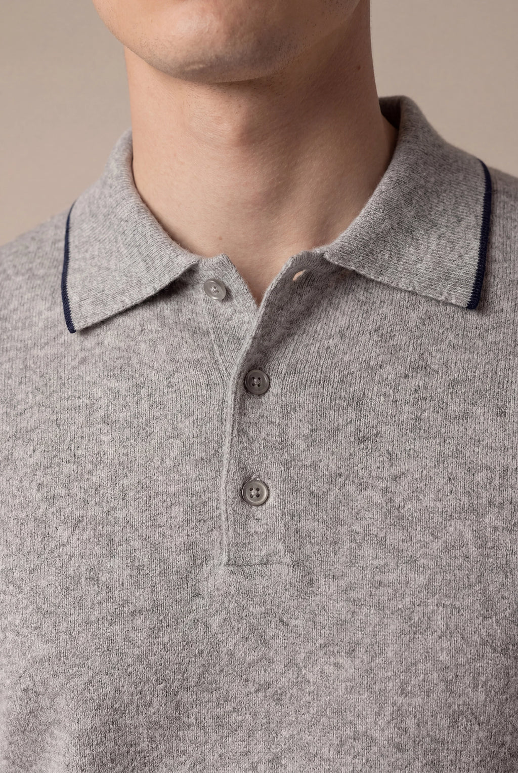 Marchmel | Polo Predador gris para hombre