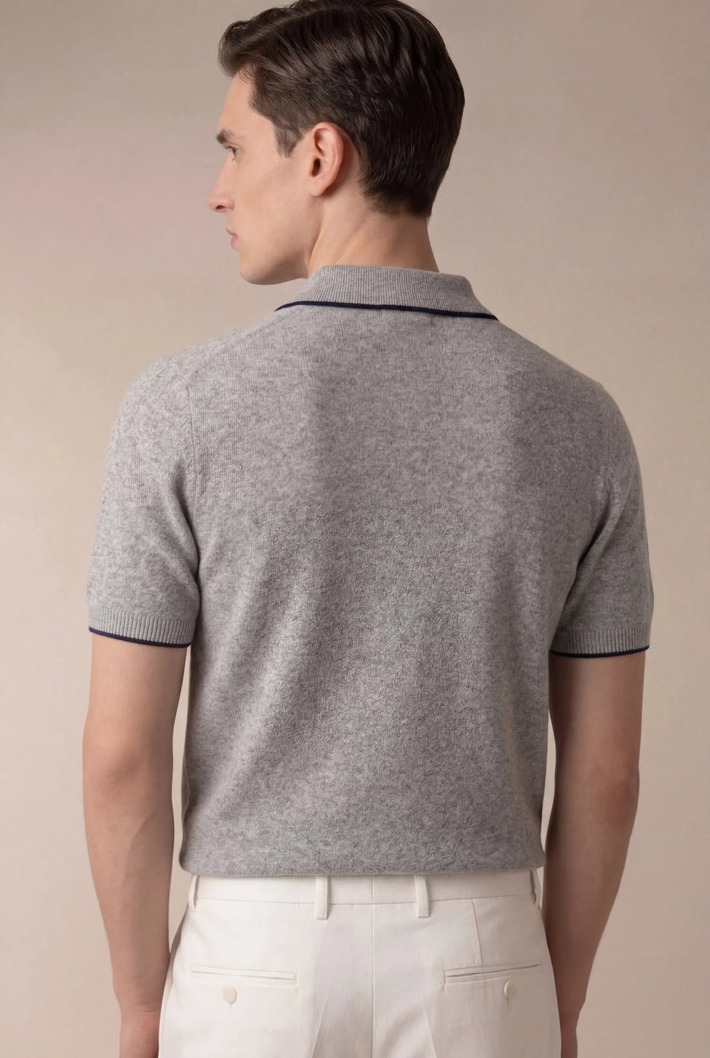 Marchmel | Polo Predador gris para hombre
