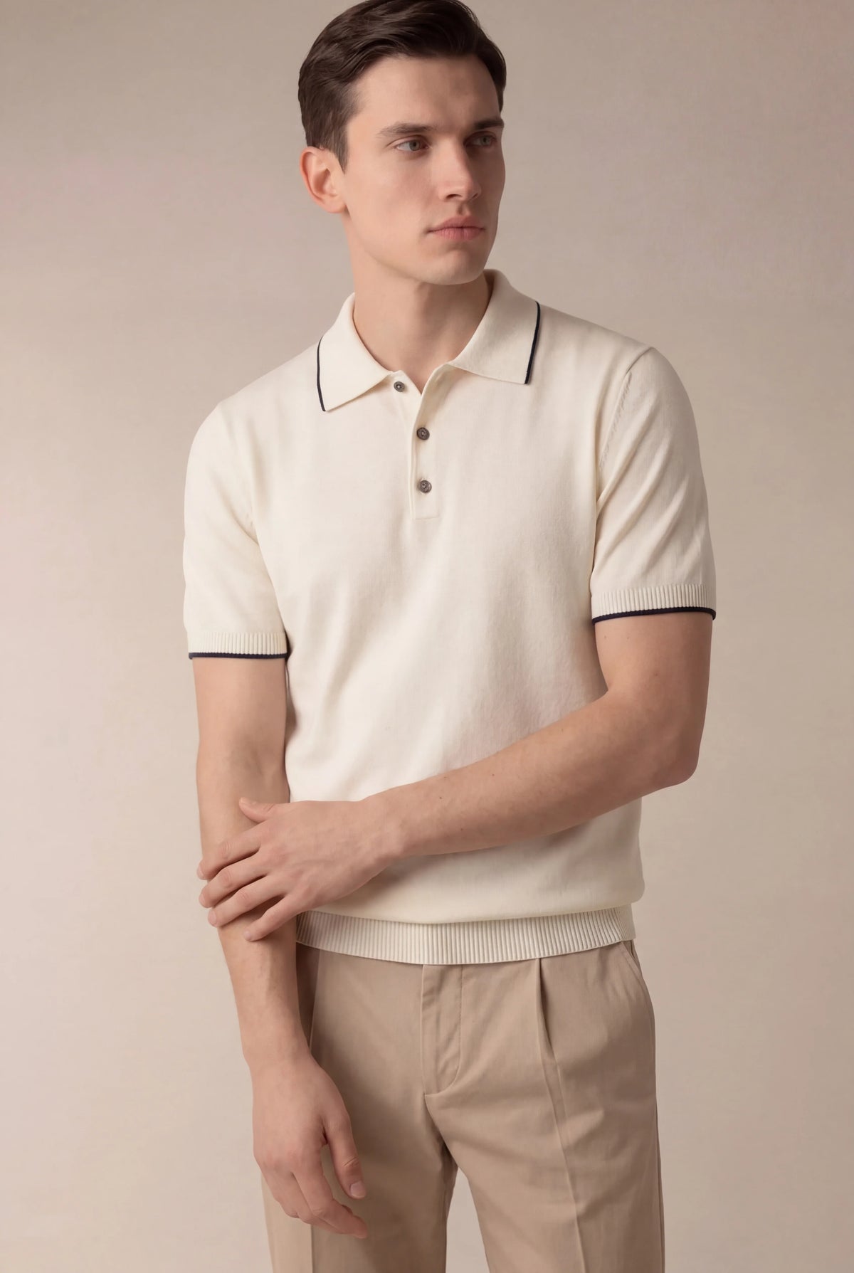 Marchmel | Uomo Polo Predatore Avorio