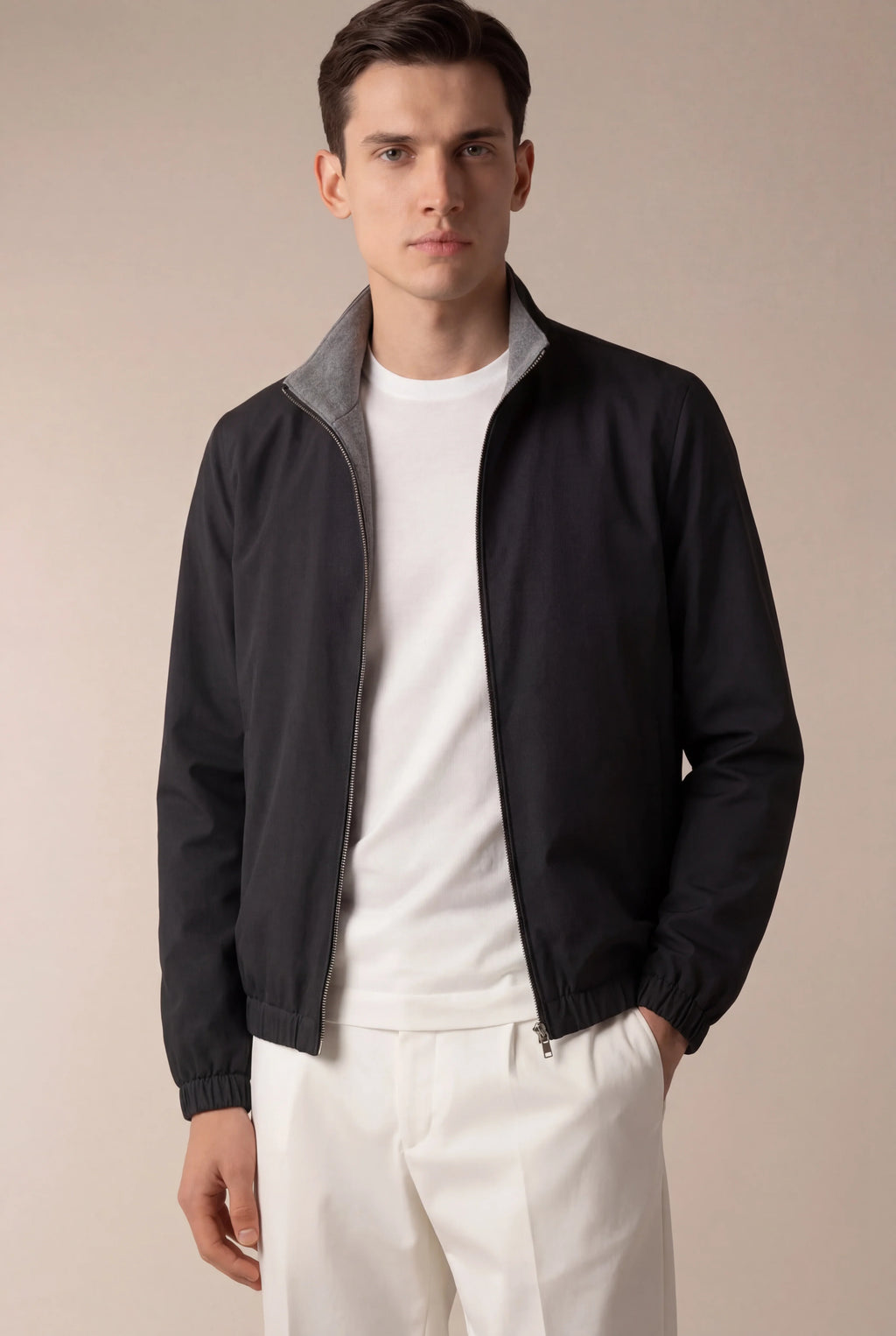 Veste Réversible Tech Noir