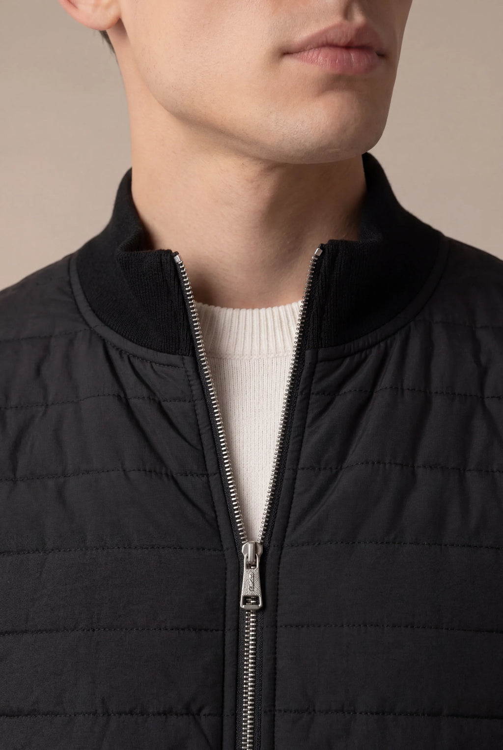 Veste Urbaine Rembourrée Noire