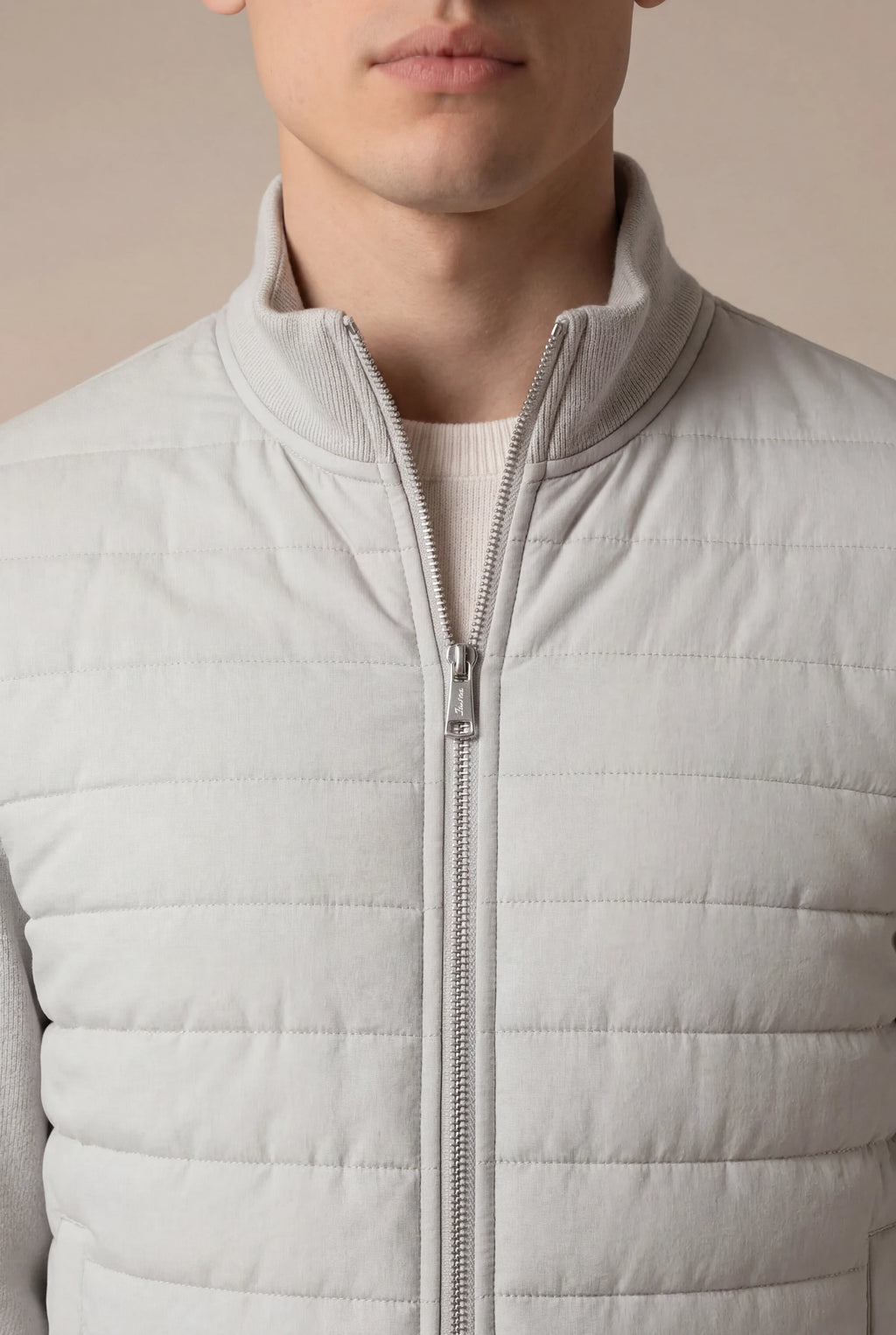 Veste Padded Urbaine Grise