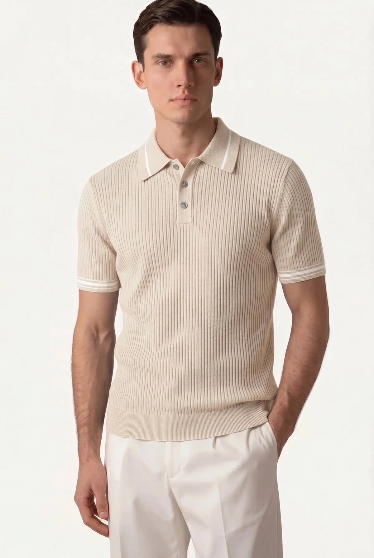 Marchmel | Uomo Polo Mercurial Albicocca