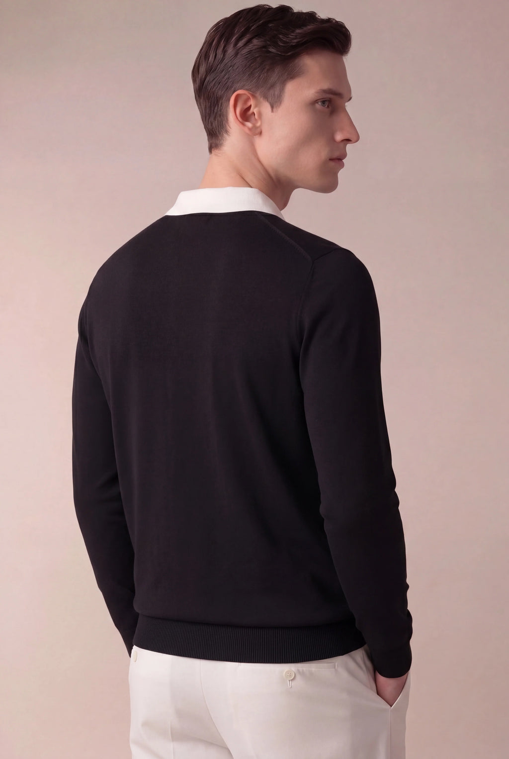Polo Tricot Noir