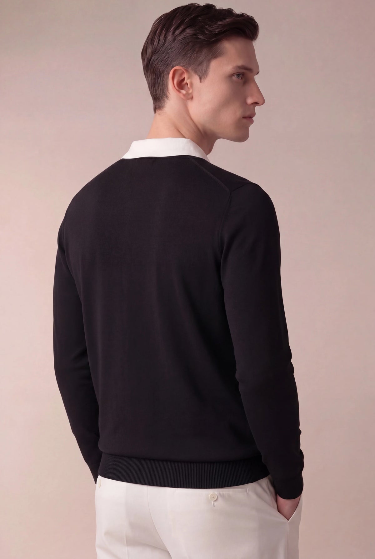 Polo Tricot Noir