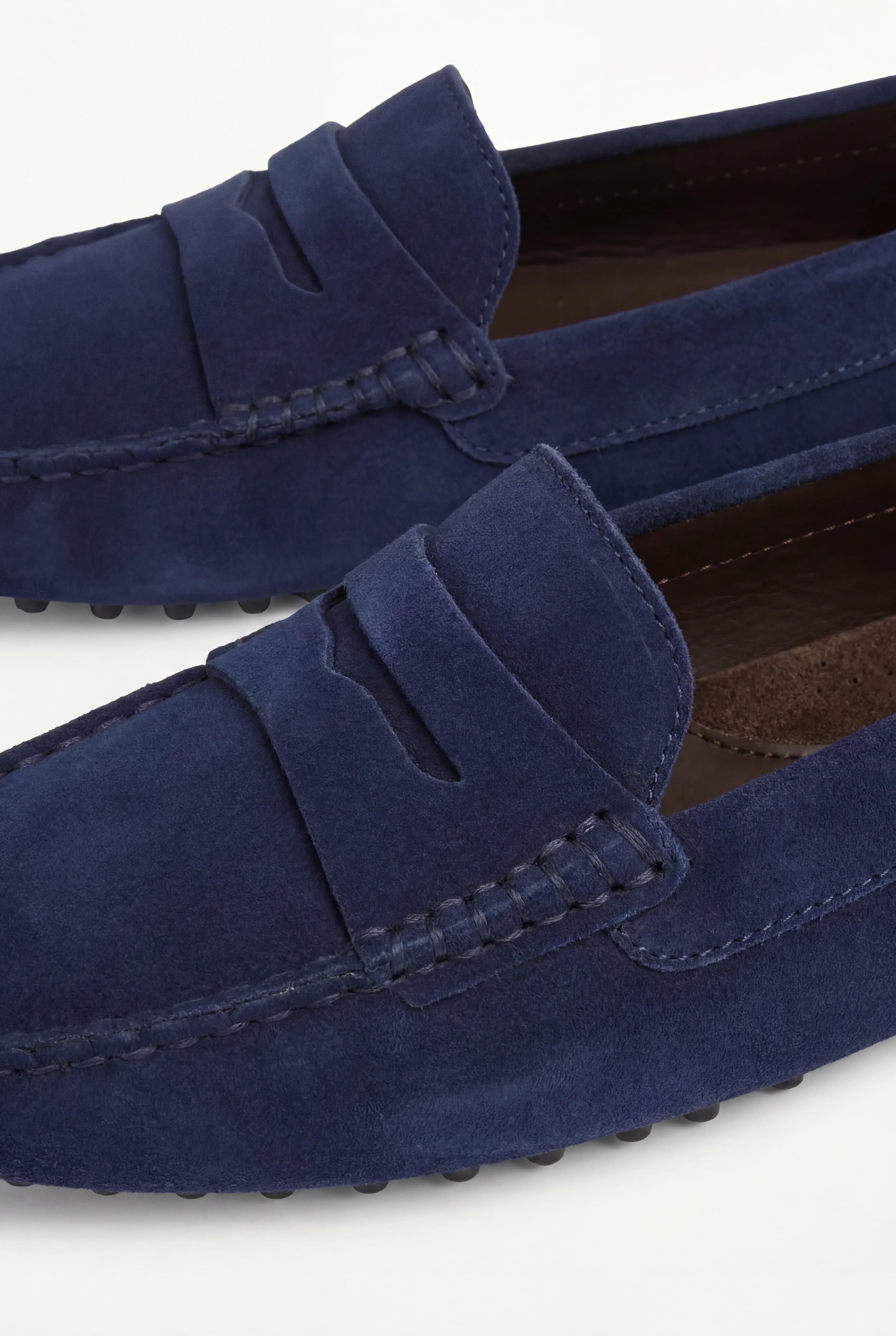 Marchmel | Uomo Mocassino Voyageur Classico Blu Marino