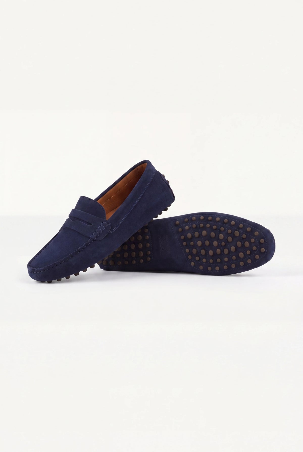Marchmel | Uomo Mocassino Voyageur Classico Blu Marino