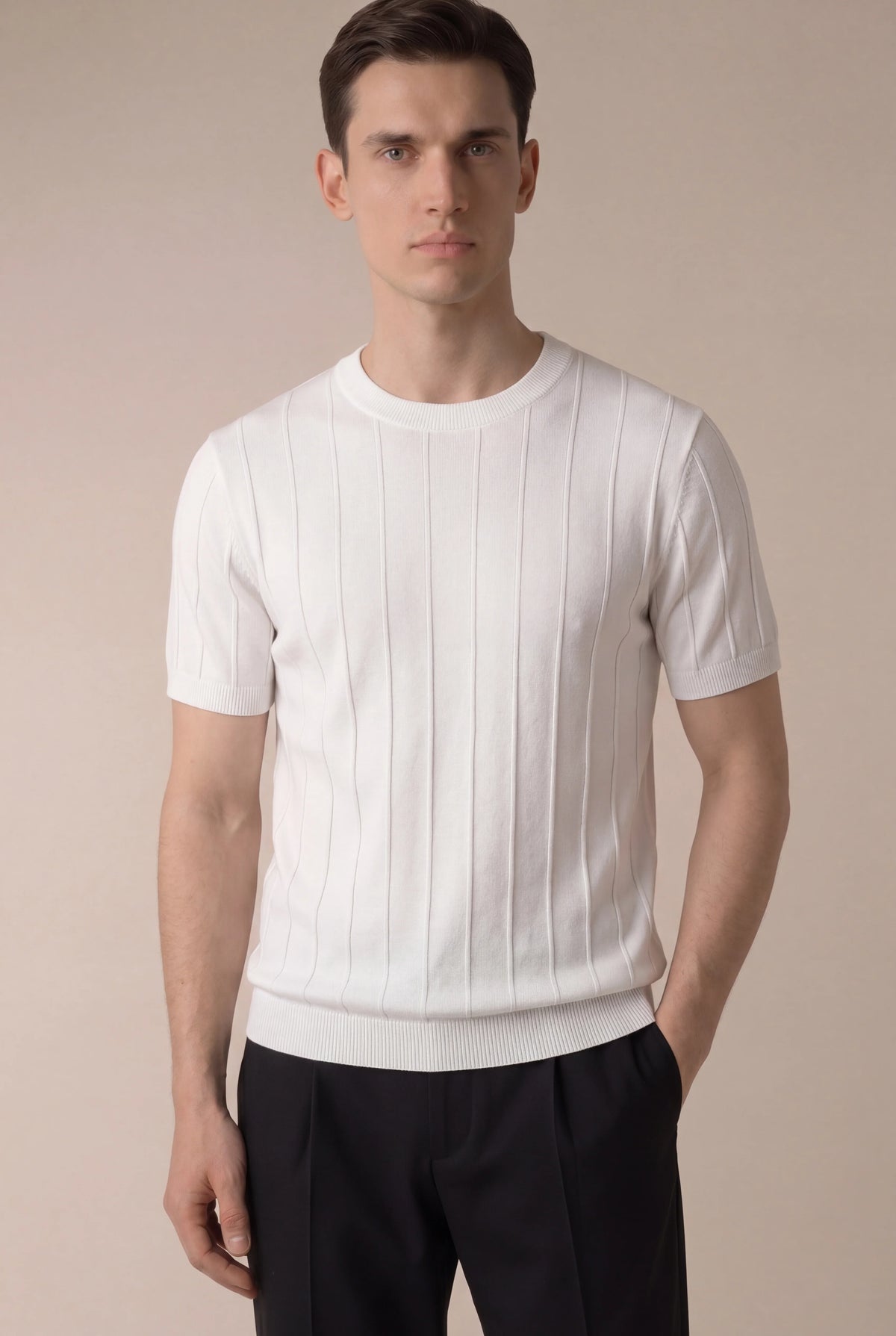 Marchmel | Uomo T-shirt Aurelio Bianca