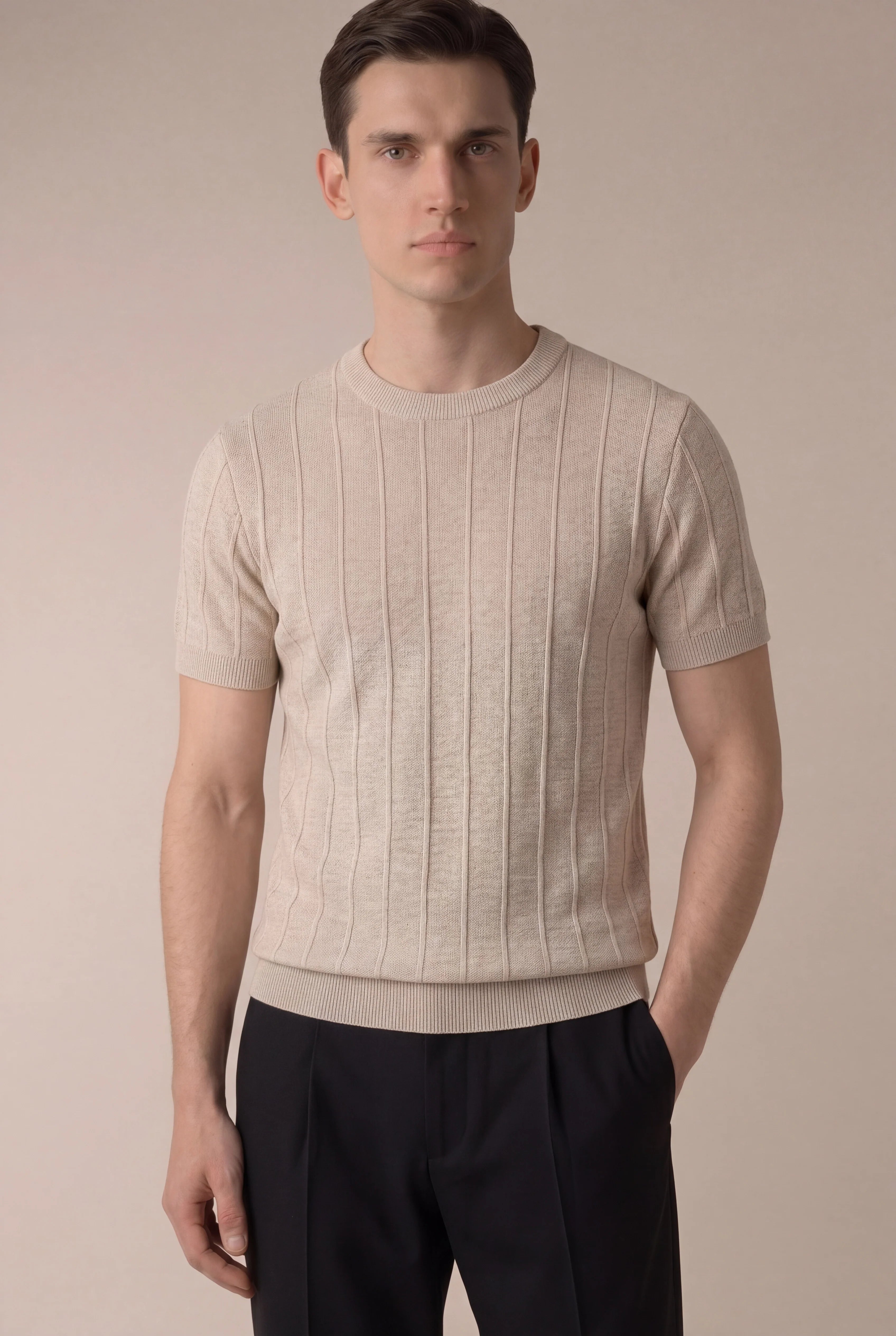 Marchmel | Uomo T-shirt Aurelio Beige