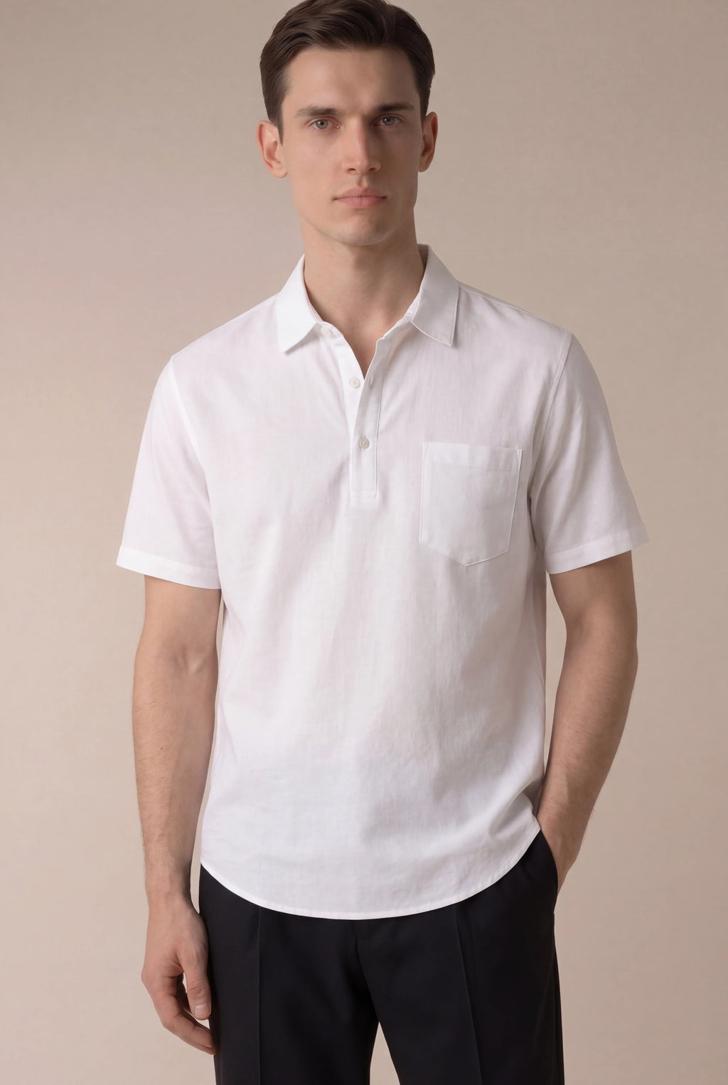 Marchmel | Uomo Camicia Ponza Bianca