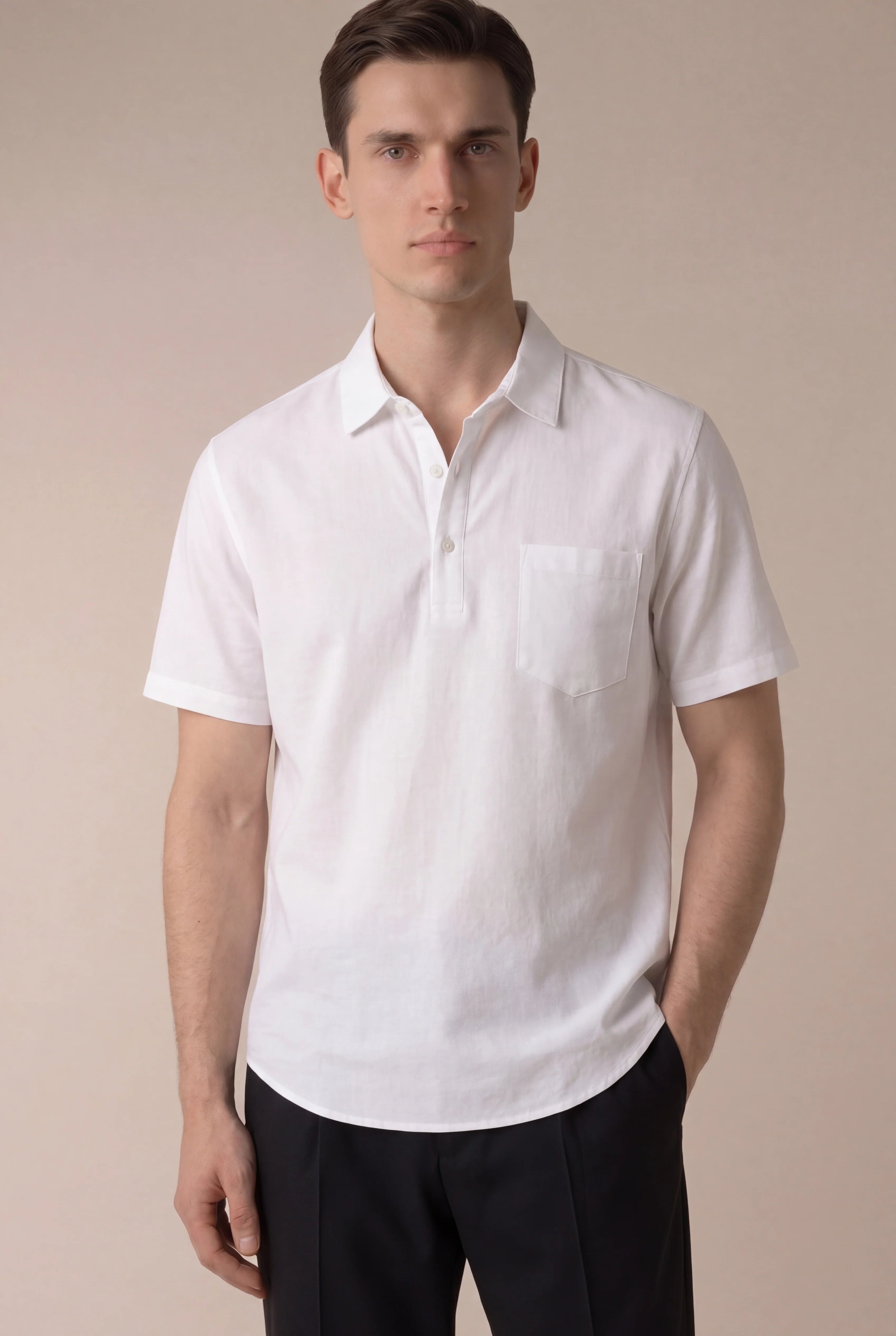 Marchmel | Uomo Camicia Ponza Bianca