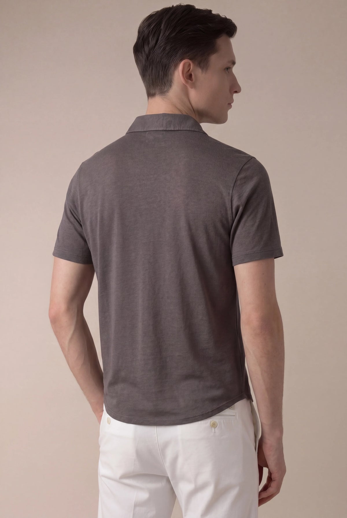 Marchmel | Uomo Camicia Taupe Ponza