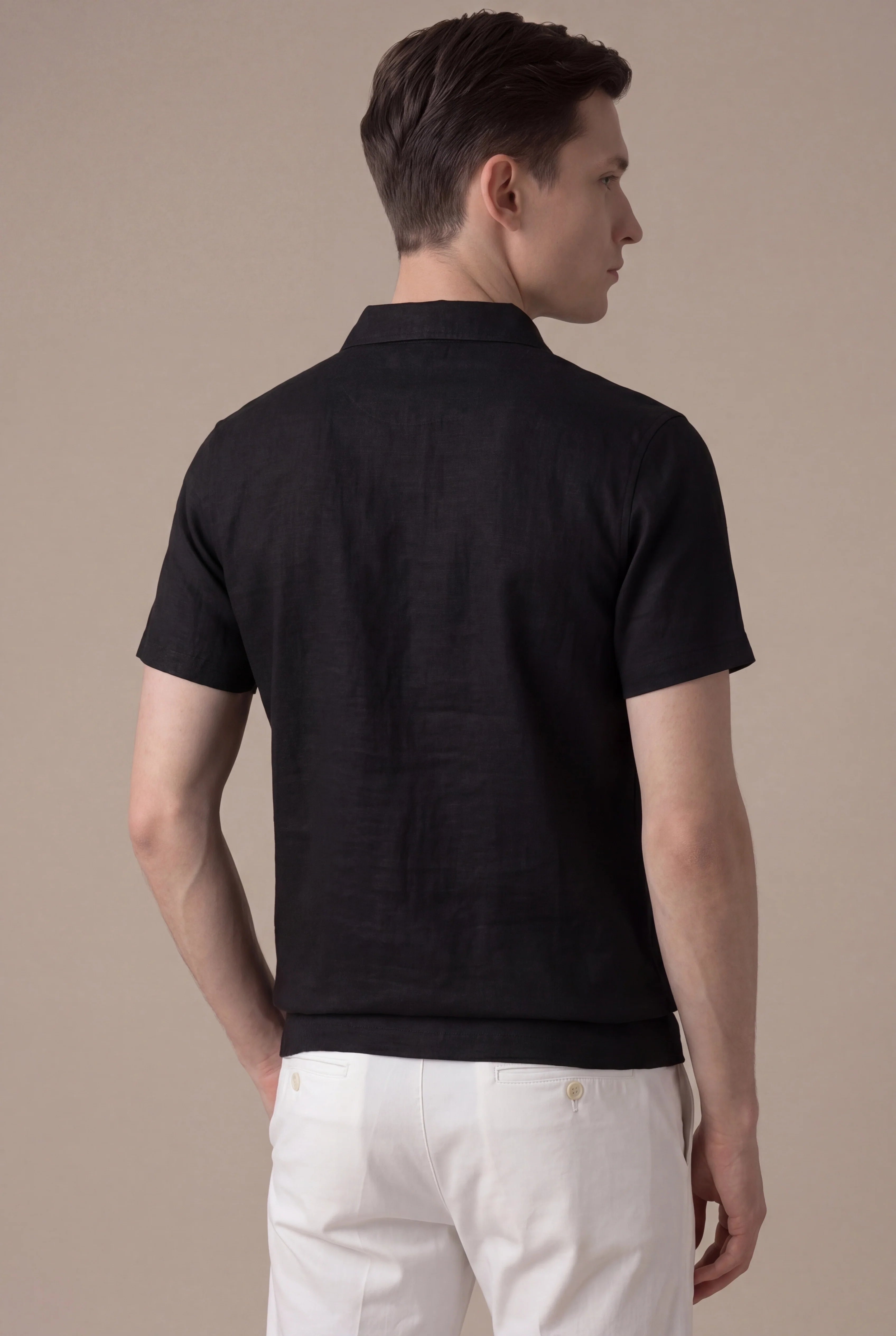 Marchmel | Uomo Camicia Ponza Nera