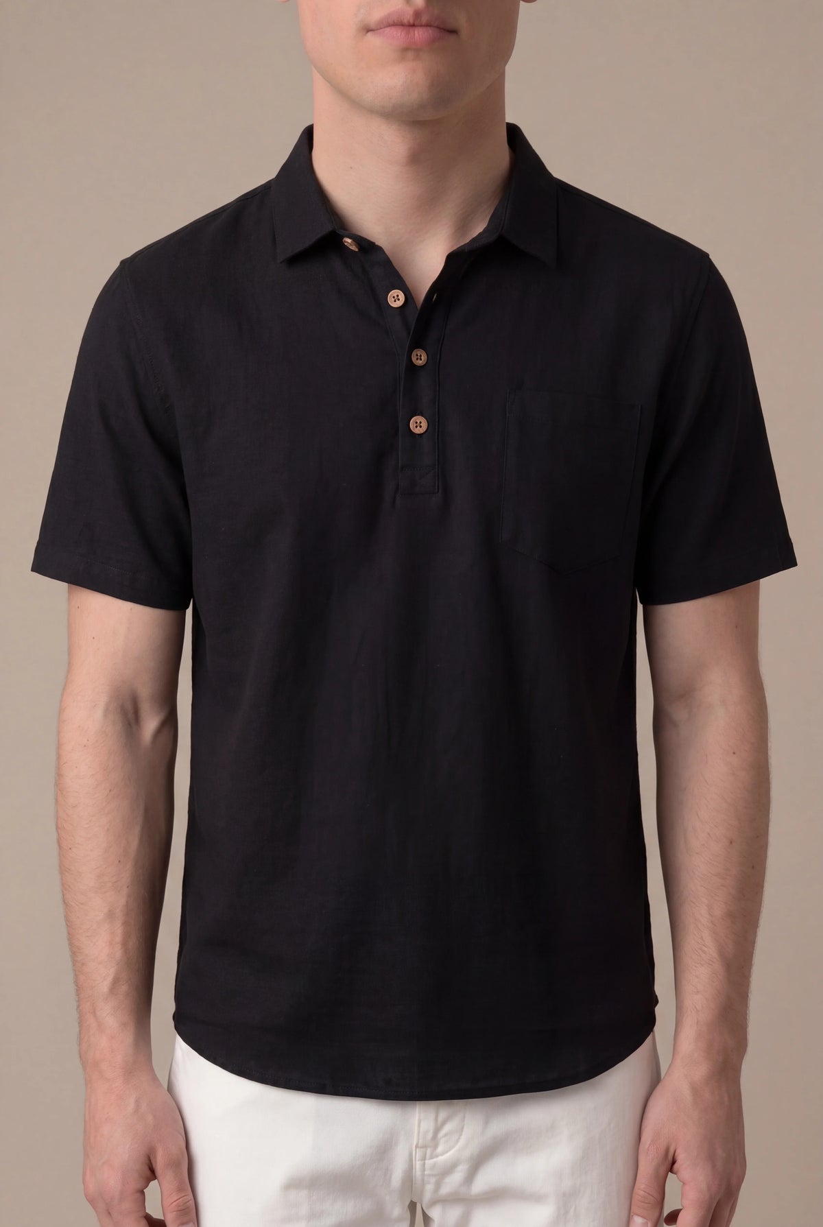 Marchmel | Uomo Camicia Ponza Nera