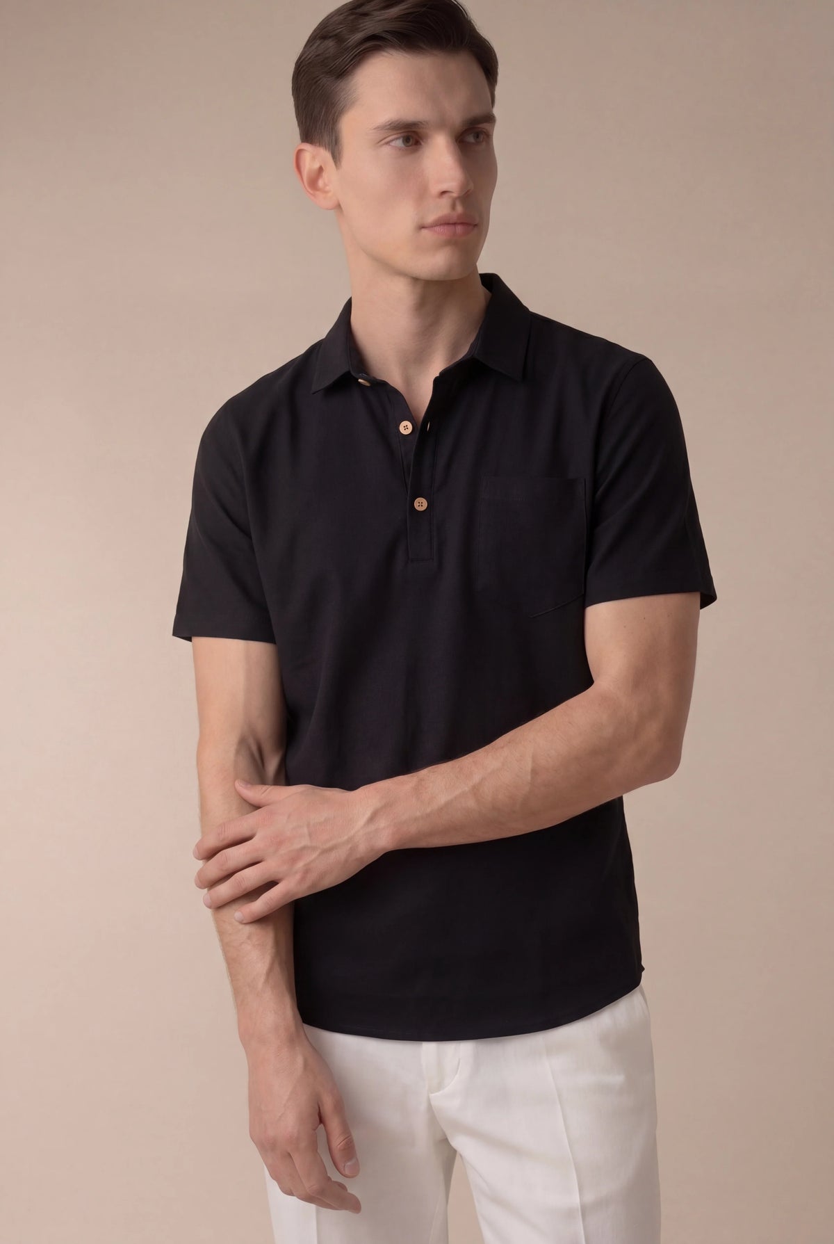 Marchmel | Uomo Camicia Ponza Nera