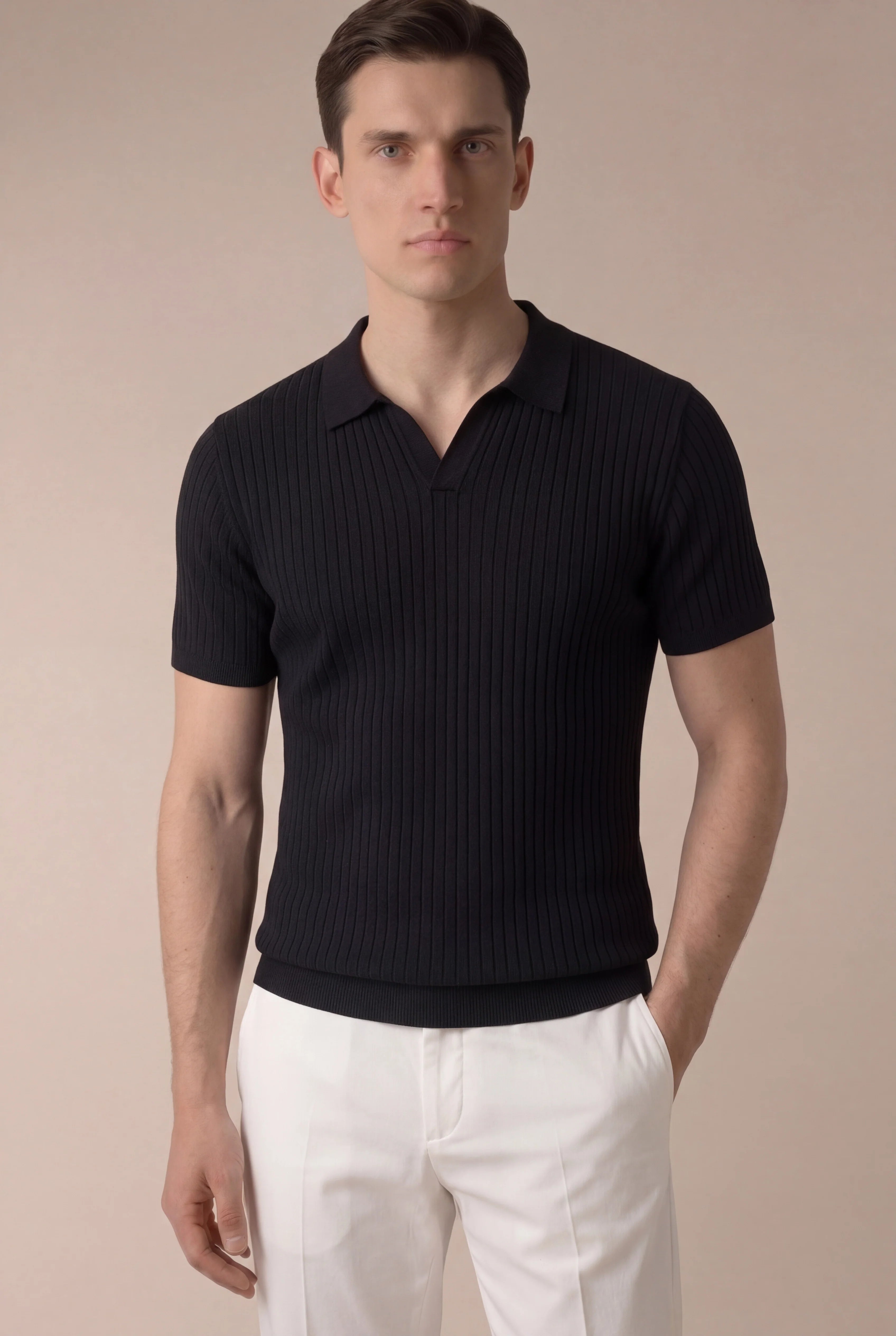 Marchmel | Uomo Polo Cortina Nero