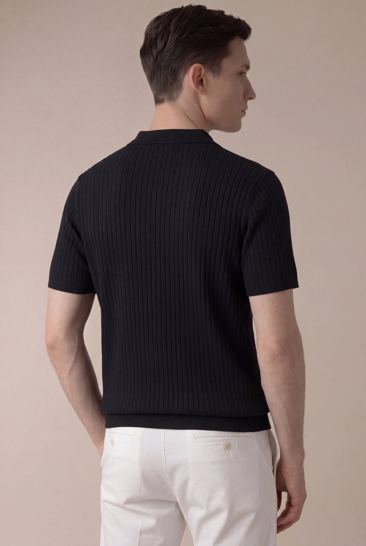 Marchmel | Uomo Polo Cortina Nero